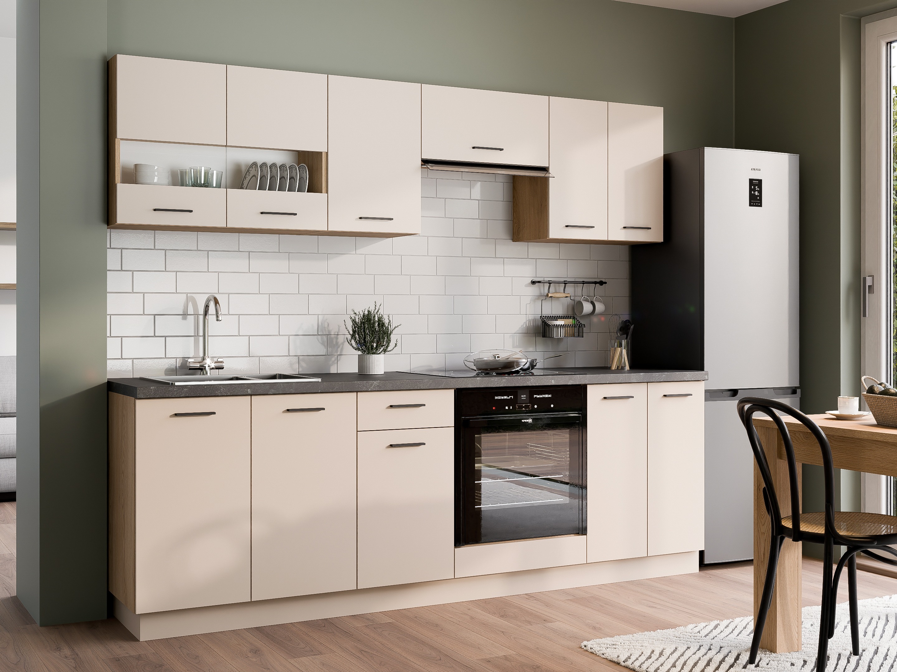 Ensemble de cuisine modulaire Ati Cashmere 131