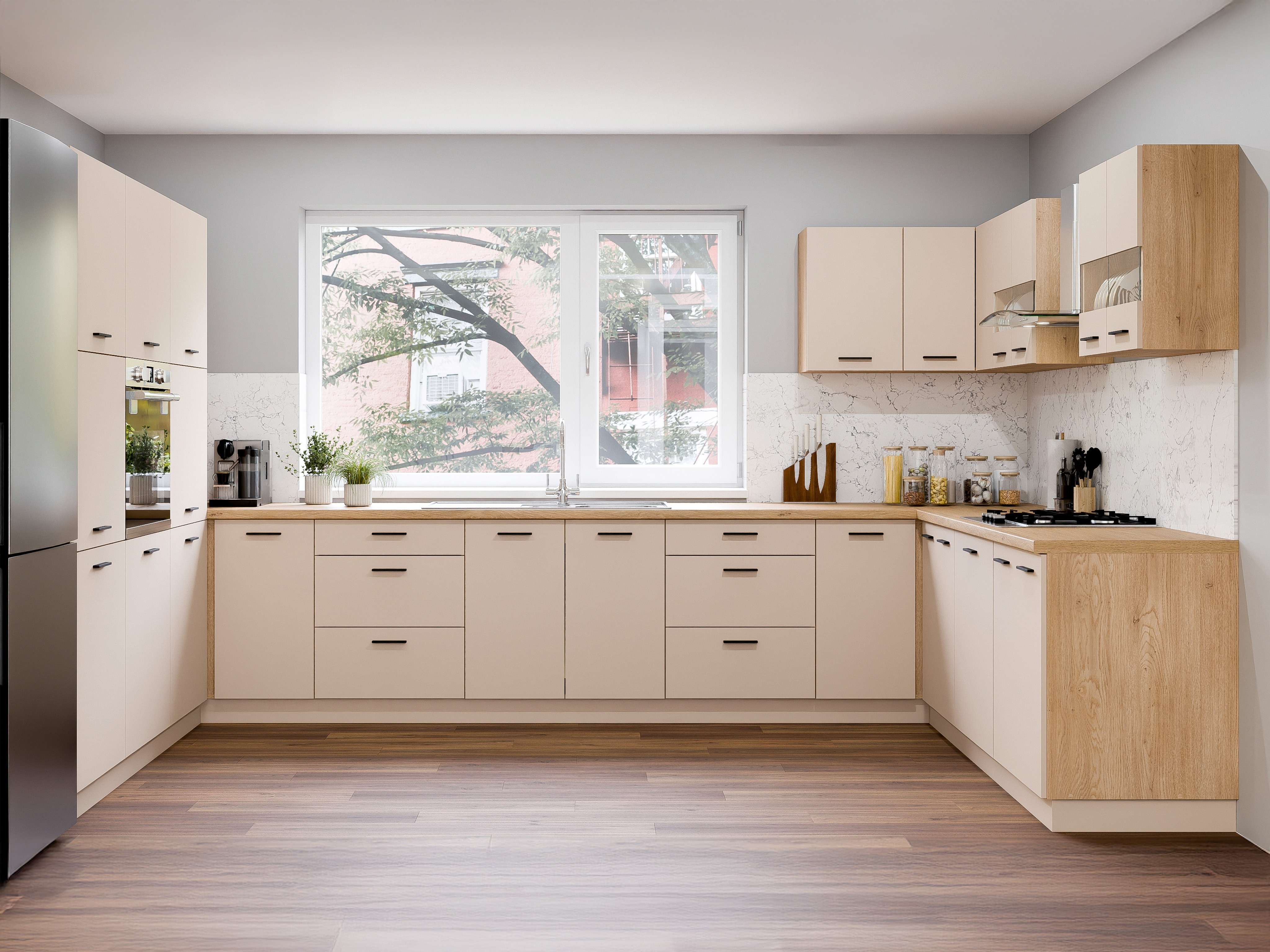Ensemble de cuisine modulaire Ati Cashmere 134