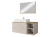 Ensemble de salle de bain Ophruvi 100 (Brun clair)