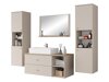 Ensemble de salle de bain Ophruvi 102 (Brun clair)