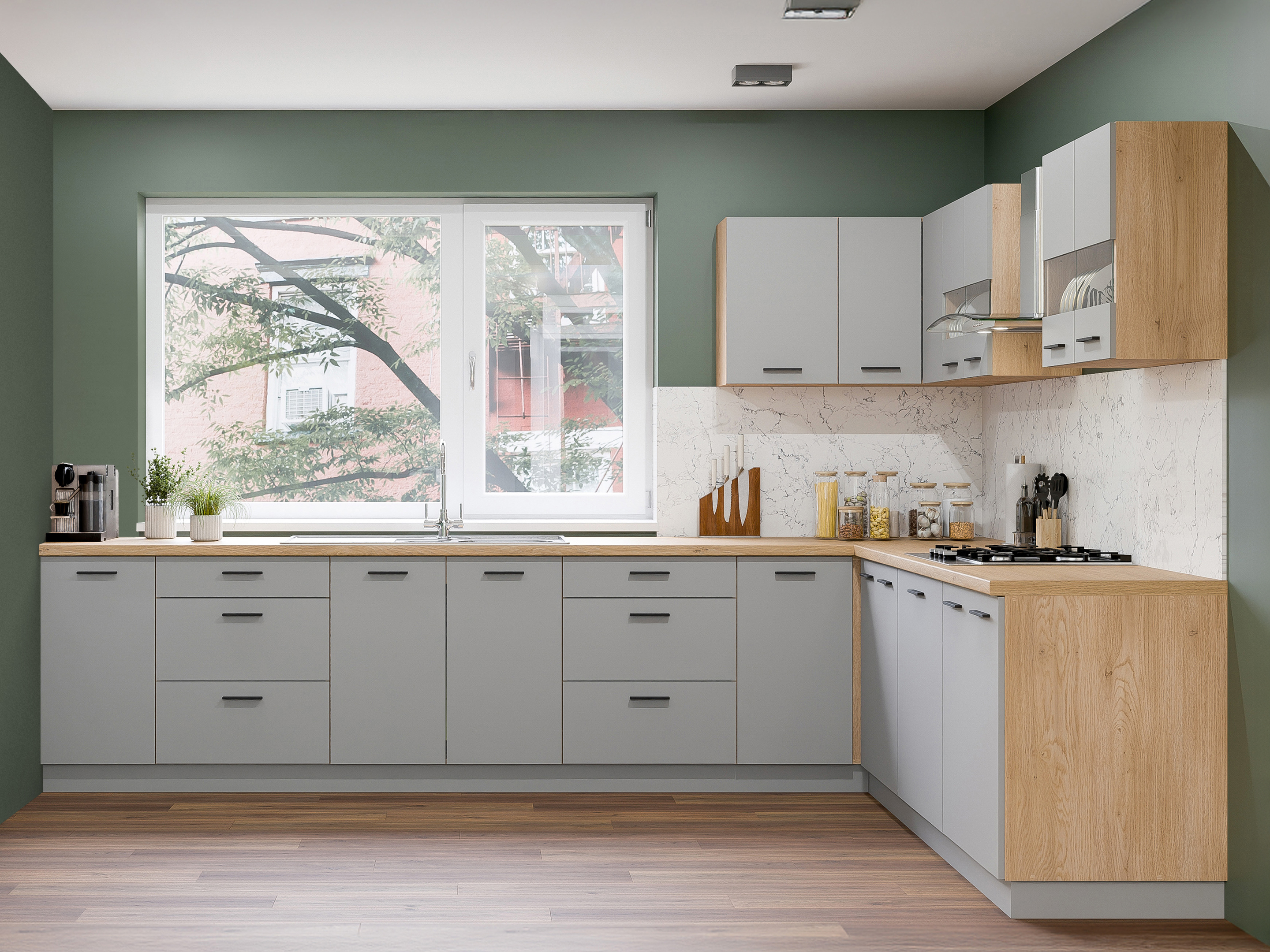 Cuisine complète modulaire Ati Grey 133