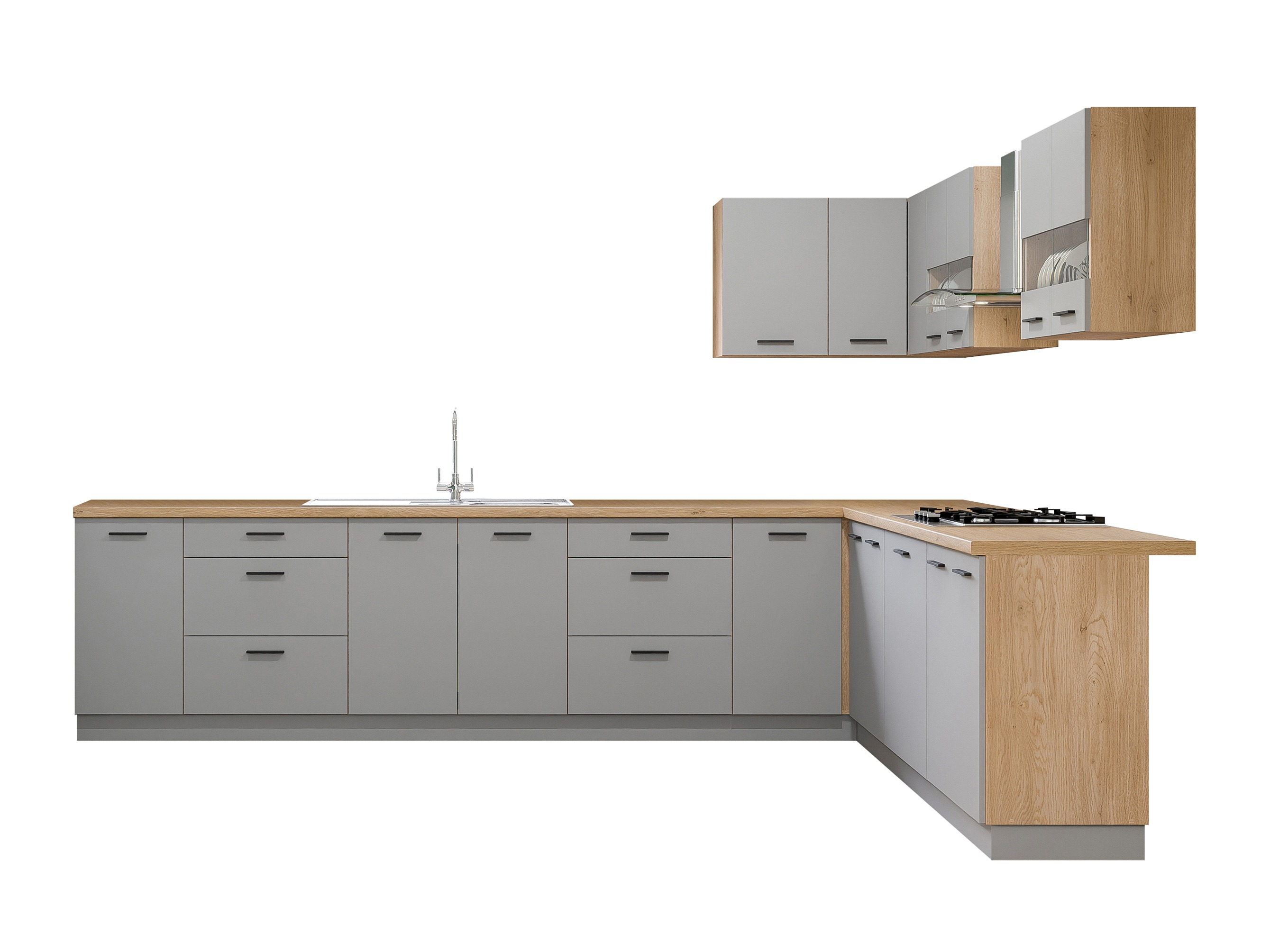 Cuisine complète modulaire Ati Grey 133