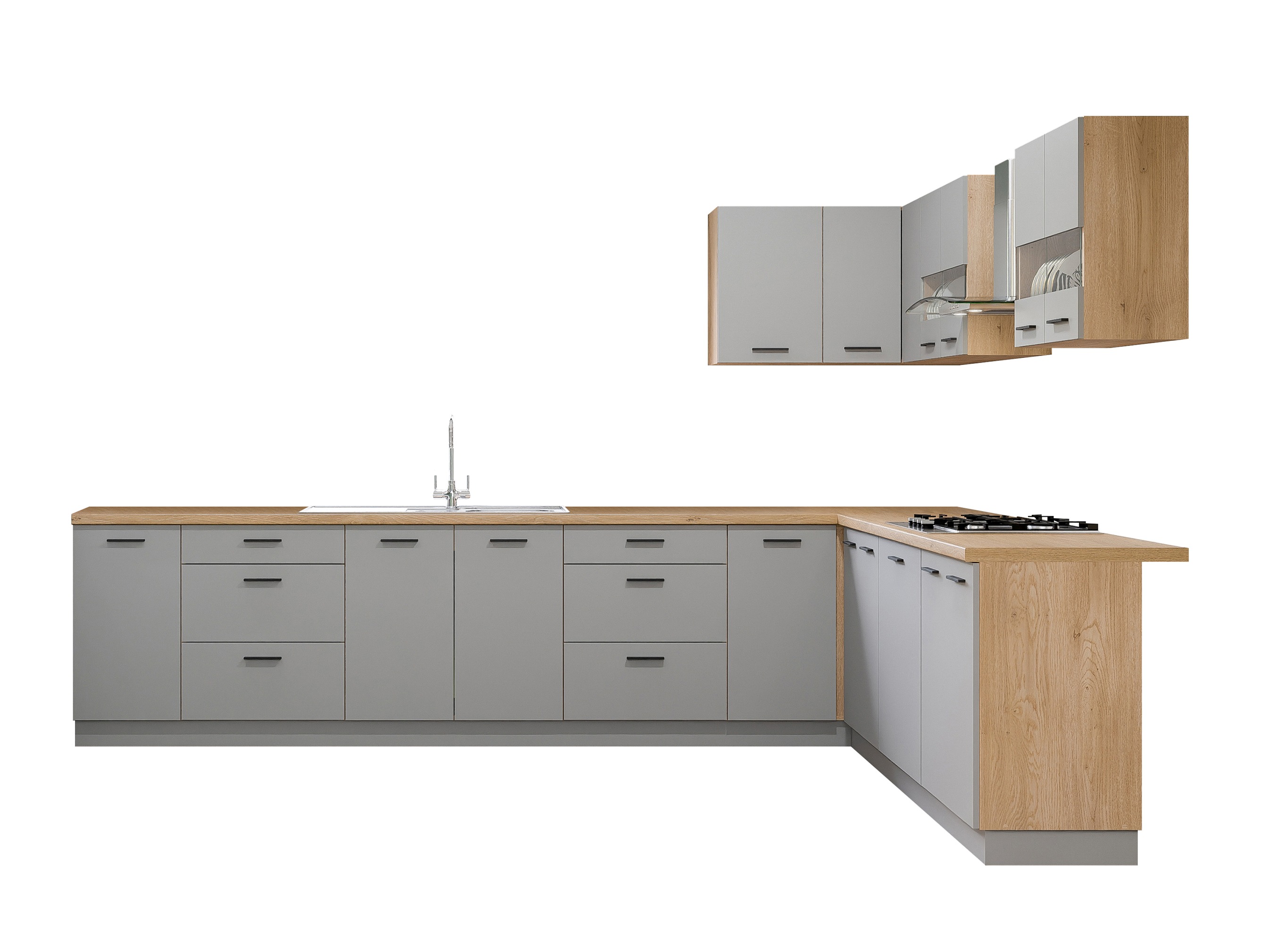 Cuisine complète modulaire Ati Grey 133