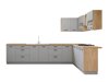 Ensemble de cuisine modulaire Ati Grey 133