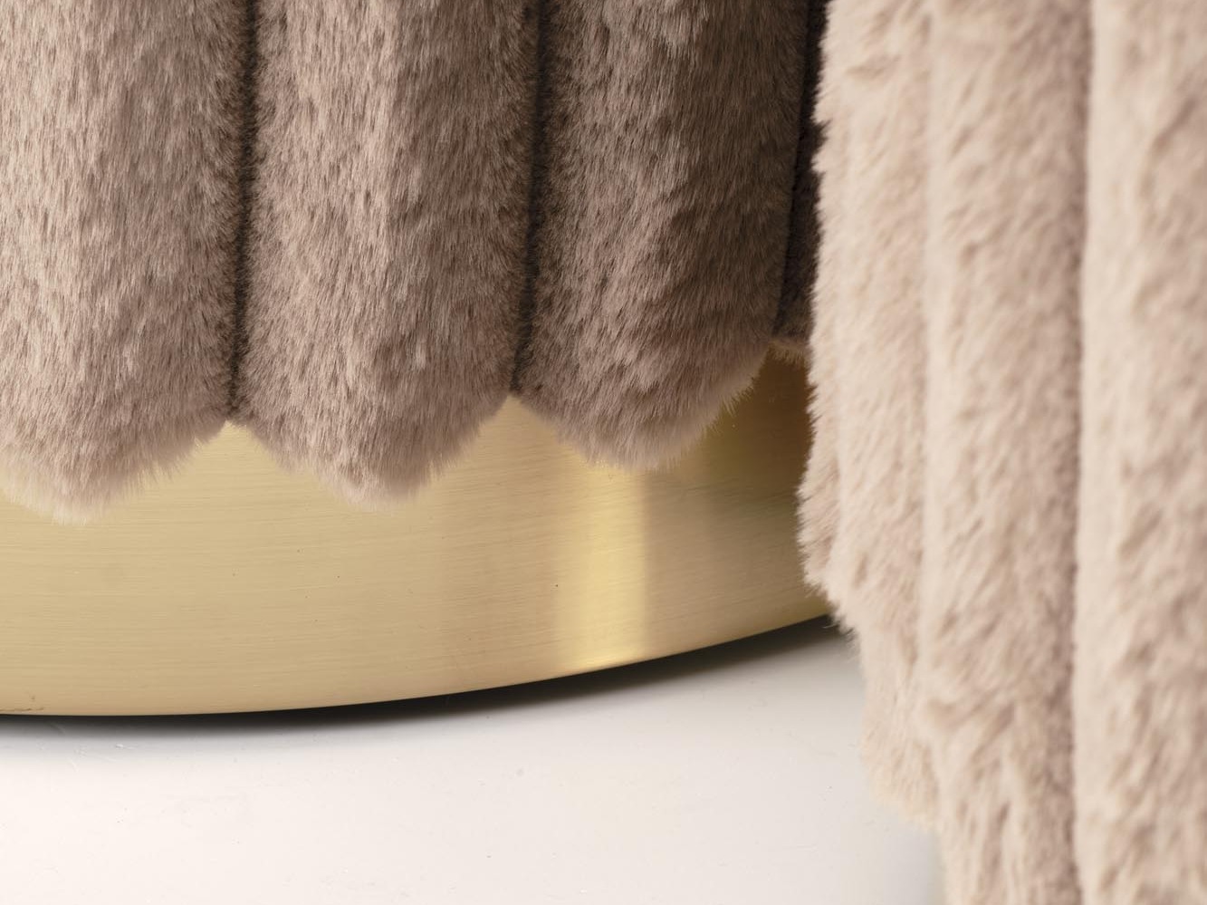 Ensemble de poufs Houston 2076 (Cappuccino)