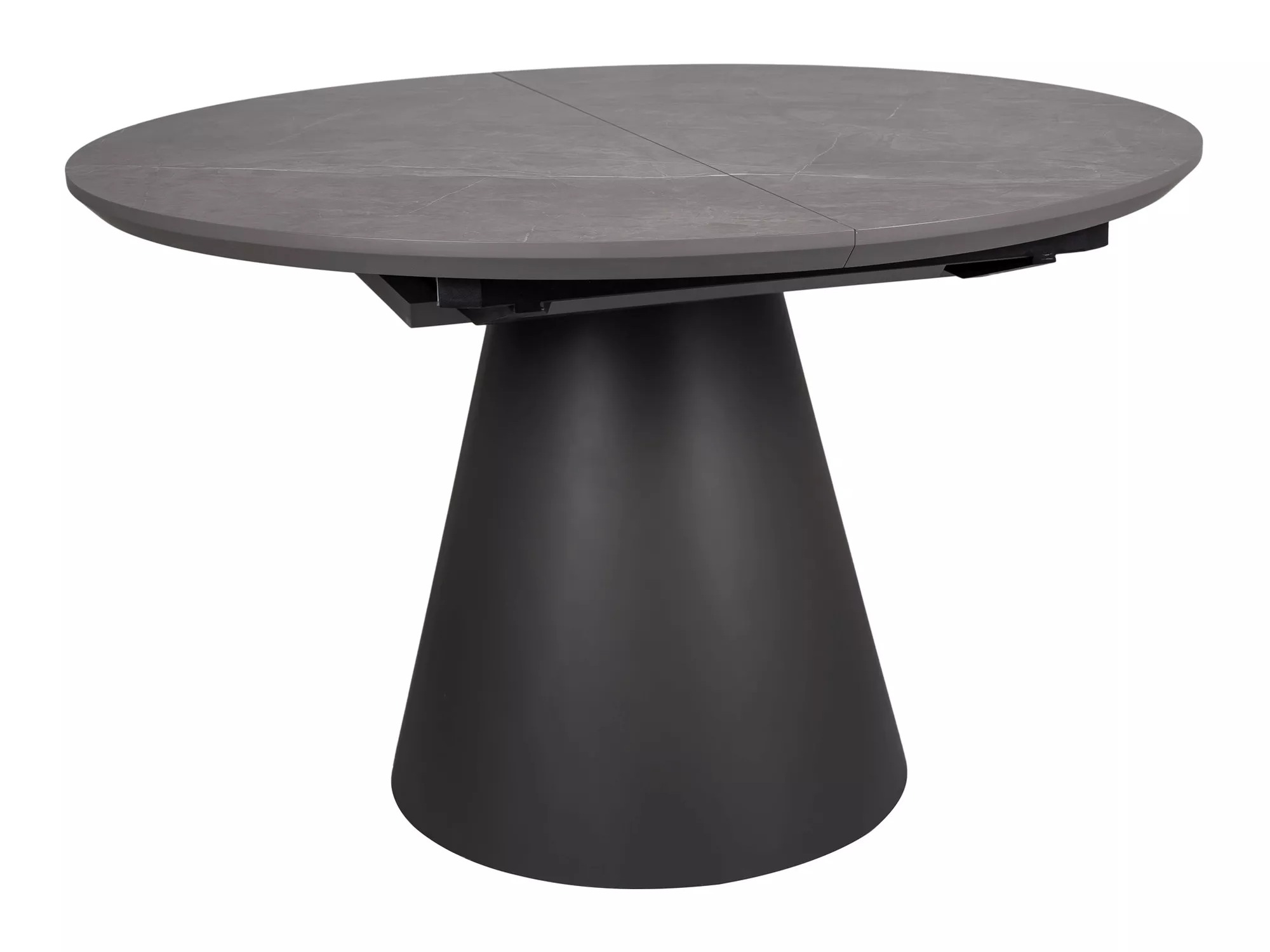 Table Detroit 920 (Marbre gris + Noir)
