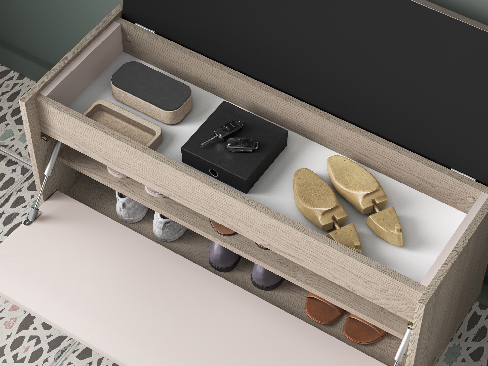 Armoire à chaussures Tivorlo 107