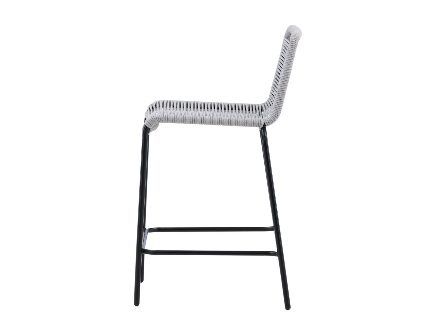 Chaise de bar de jardin Dallas 3398 (Gris clair)