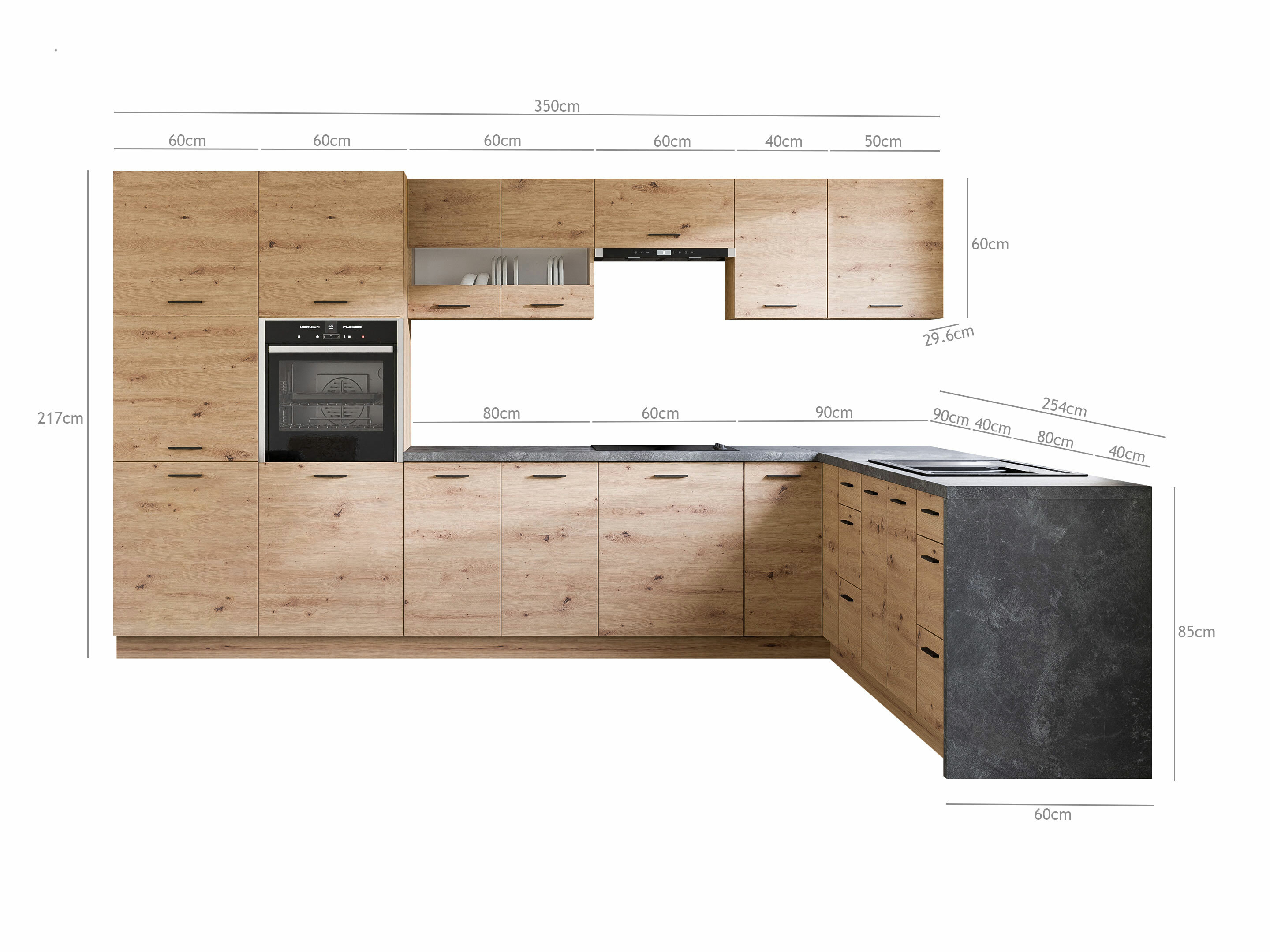 Cuisine complète modulaire Ati Artisan 130