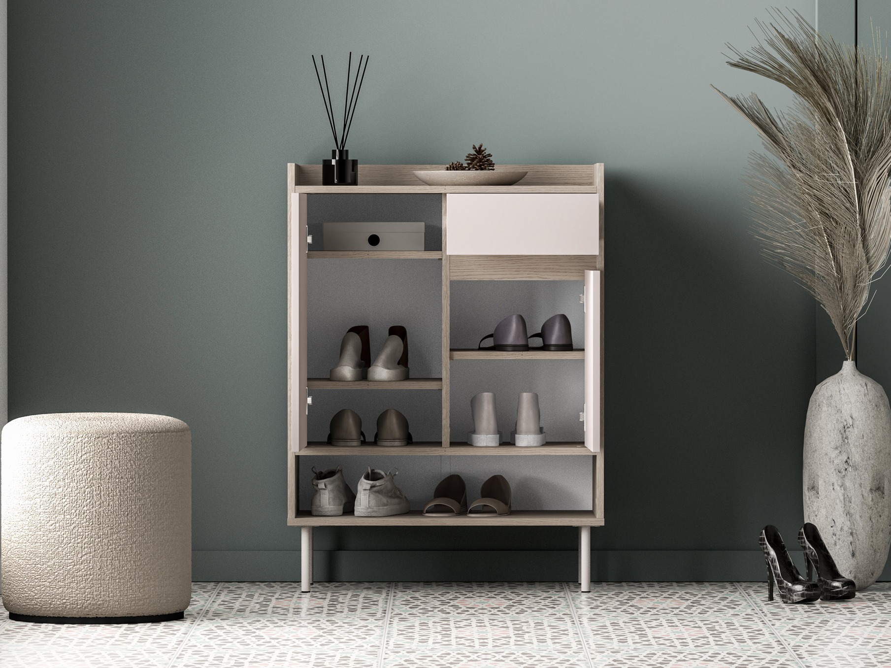 Meuble à chaussures Tivorlo 105