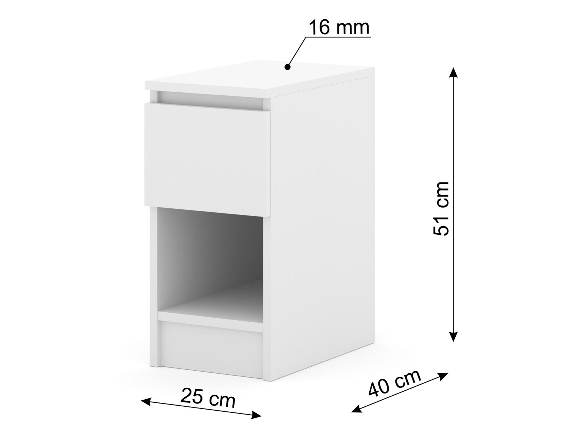 Table de chevet Buffalo 203