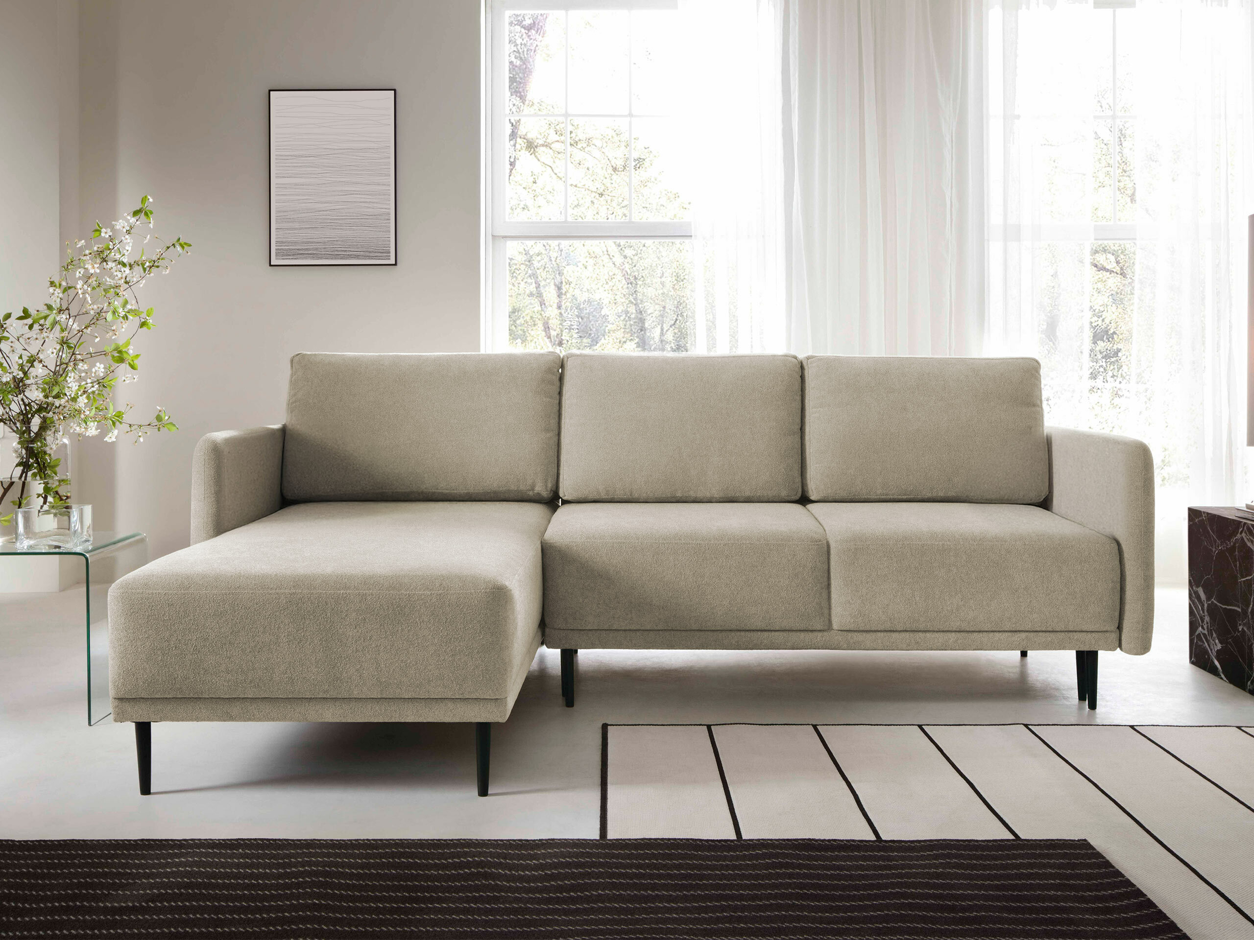 Canapé d'angle ComfiDream Clarora (Sicuro 50)