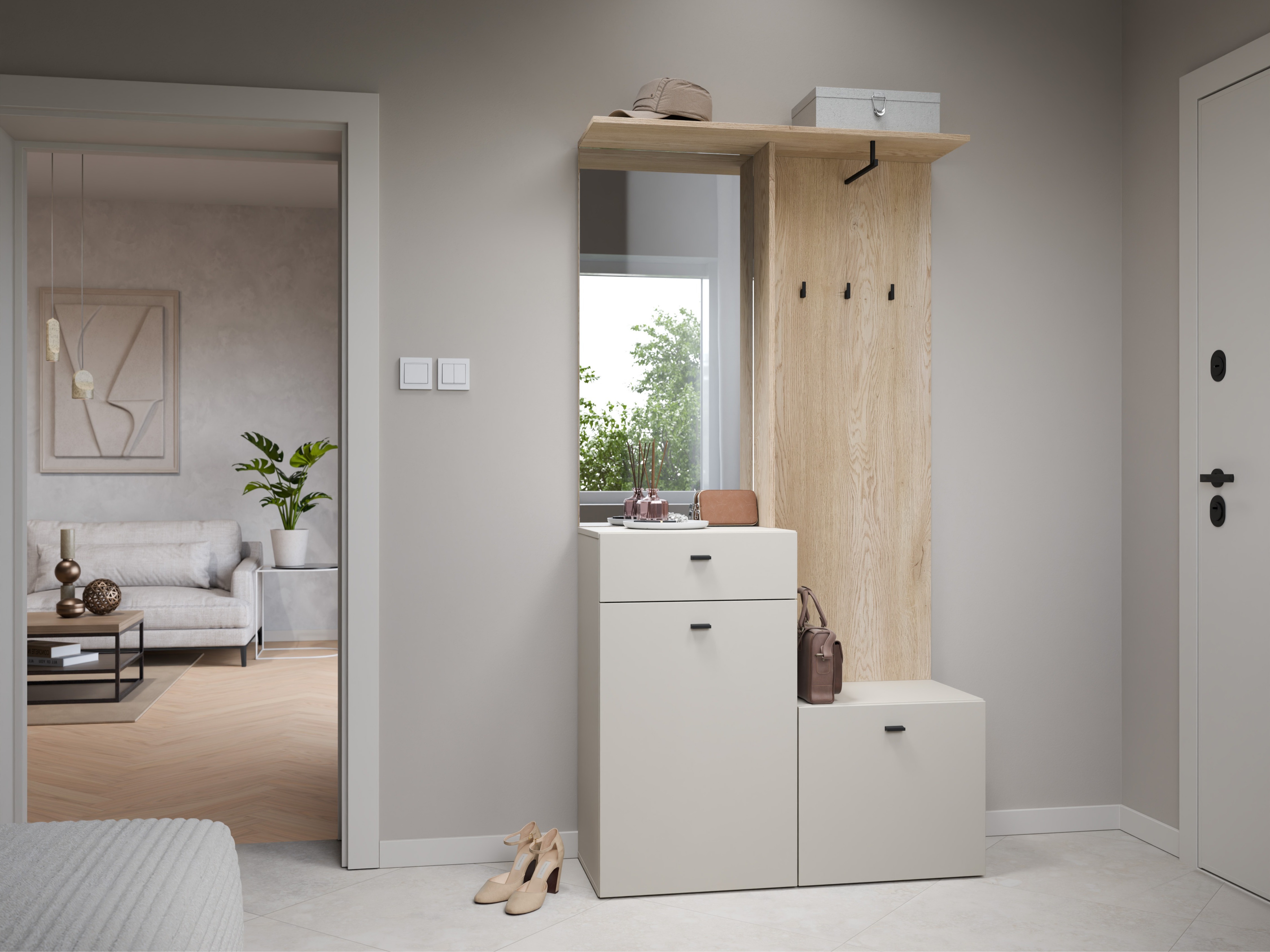 Meuble d'entrée Ontario 165