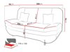 Canapé convertible Comfivo 234 (Alfa 17)