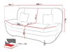 Canapé convertible Comfivo 234 (Lux 03)