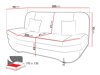Canapé convertible Comfivo 234 (Pianon 26 + Pianon 13)