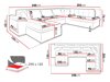 Canapé d'angle Comfivo 141 (Lux 03)