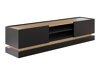Meuble TV Comfivo Dalvenu 102 (Noir + Chêne)