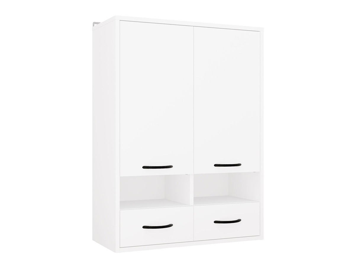 Armoire de salle de bain murale Servou 116 (Blanc)