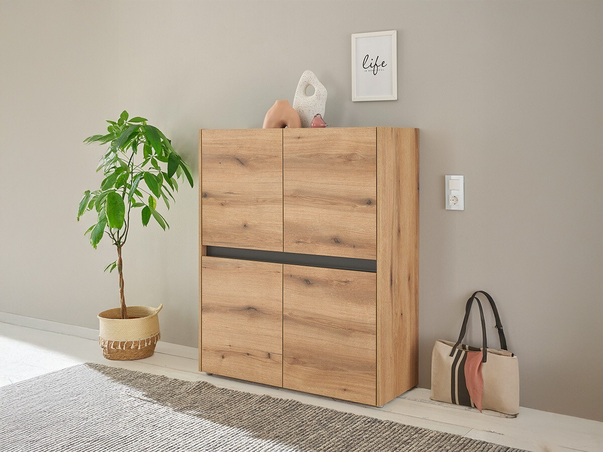 Buffet Elbsori 111 (Chêne + Anthracite)