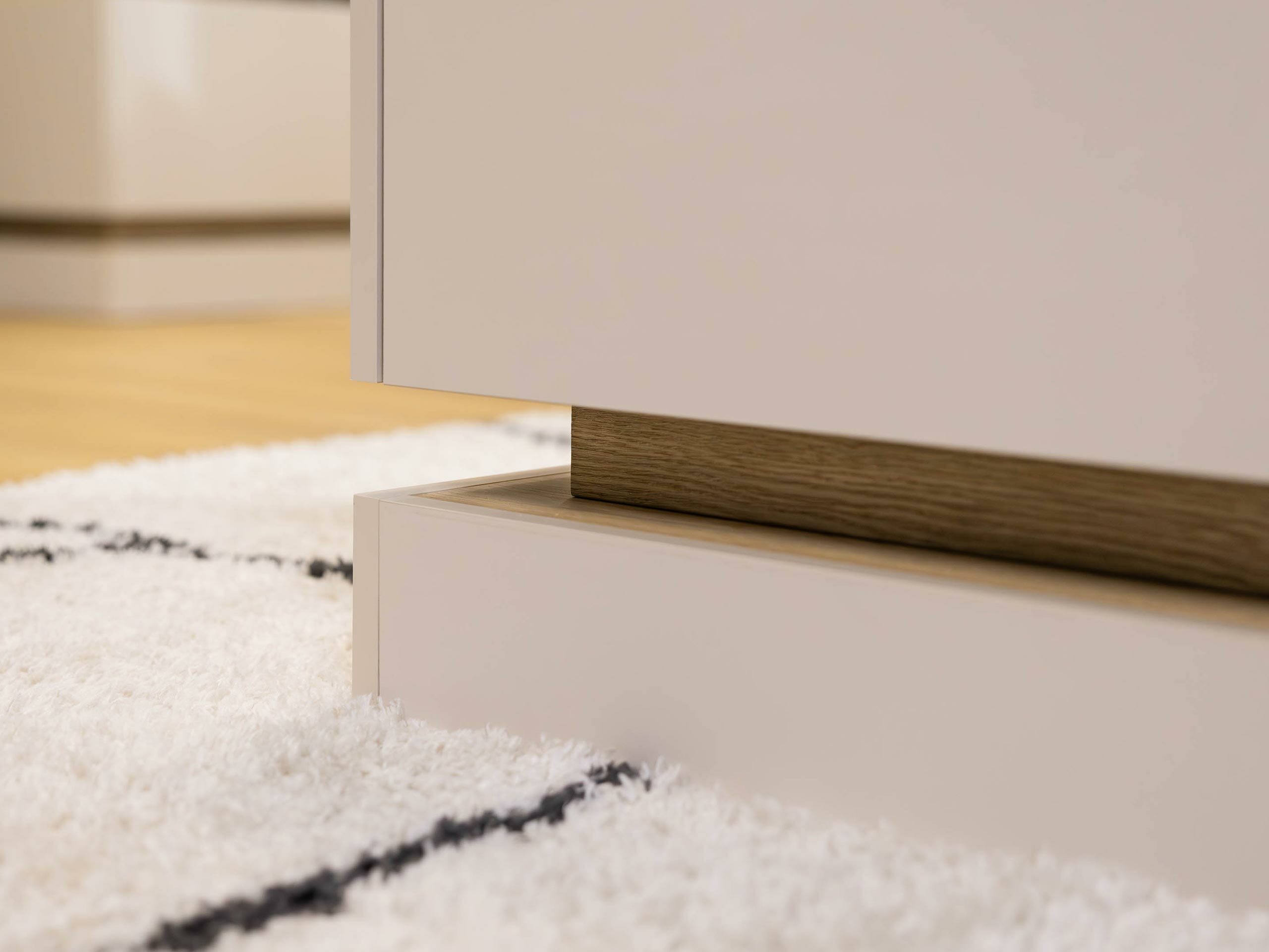 Ensemble de salon Comfivo Tilia (Cachemire + Chêne)
