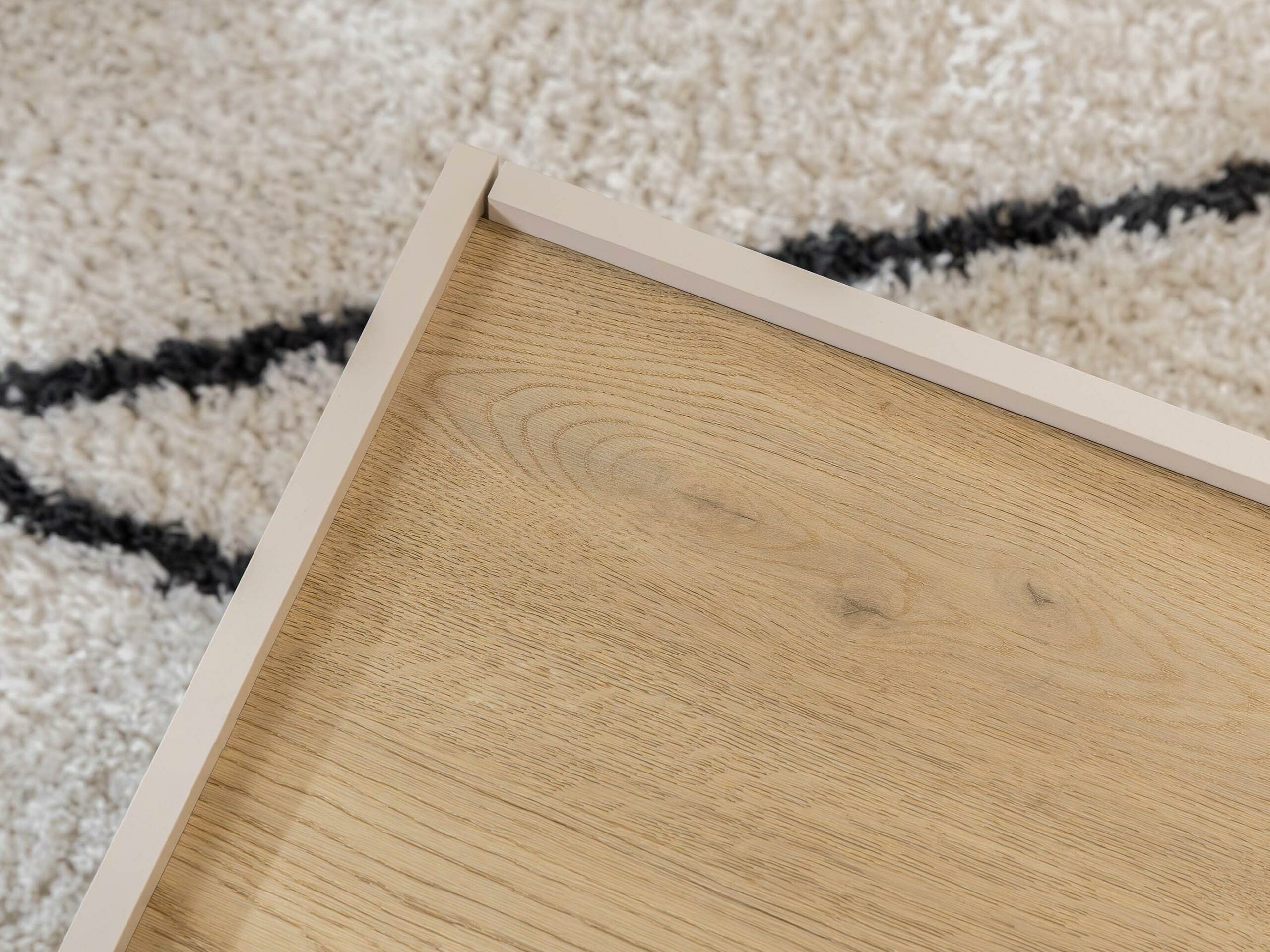 Table basse Comfivo Tilia (Brun clair + Chêne)