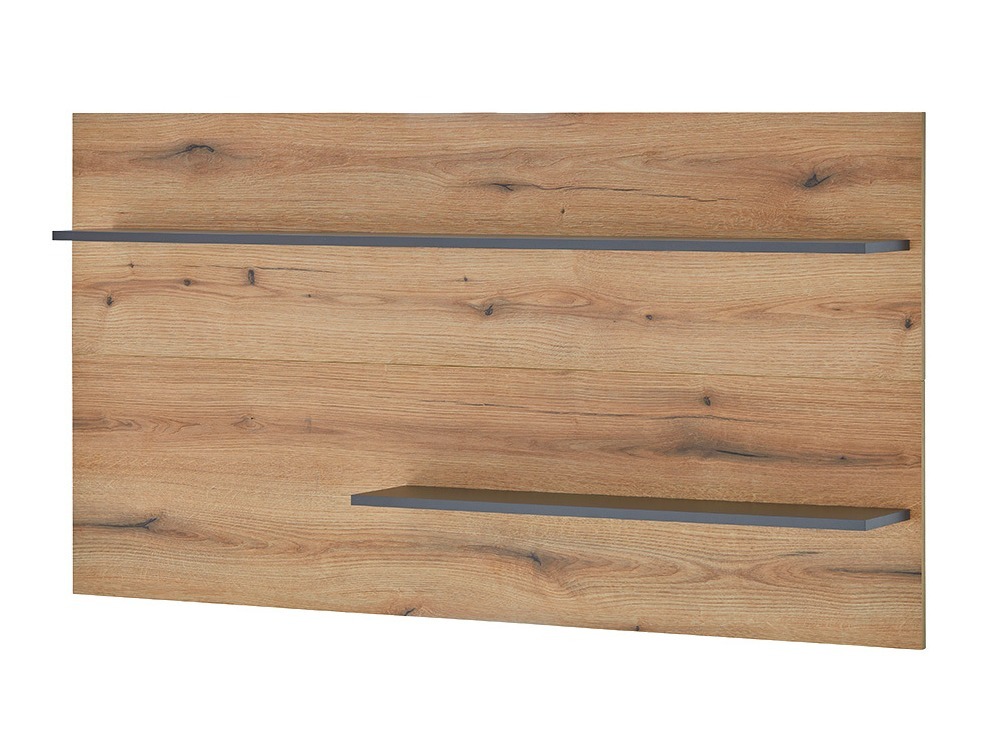 Ensemble de salon Elbsori 132 (Chêne + Anthracite)