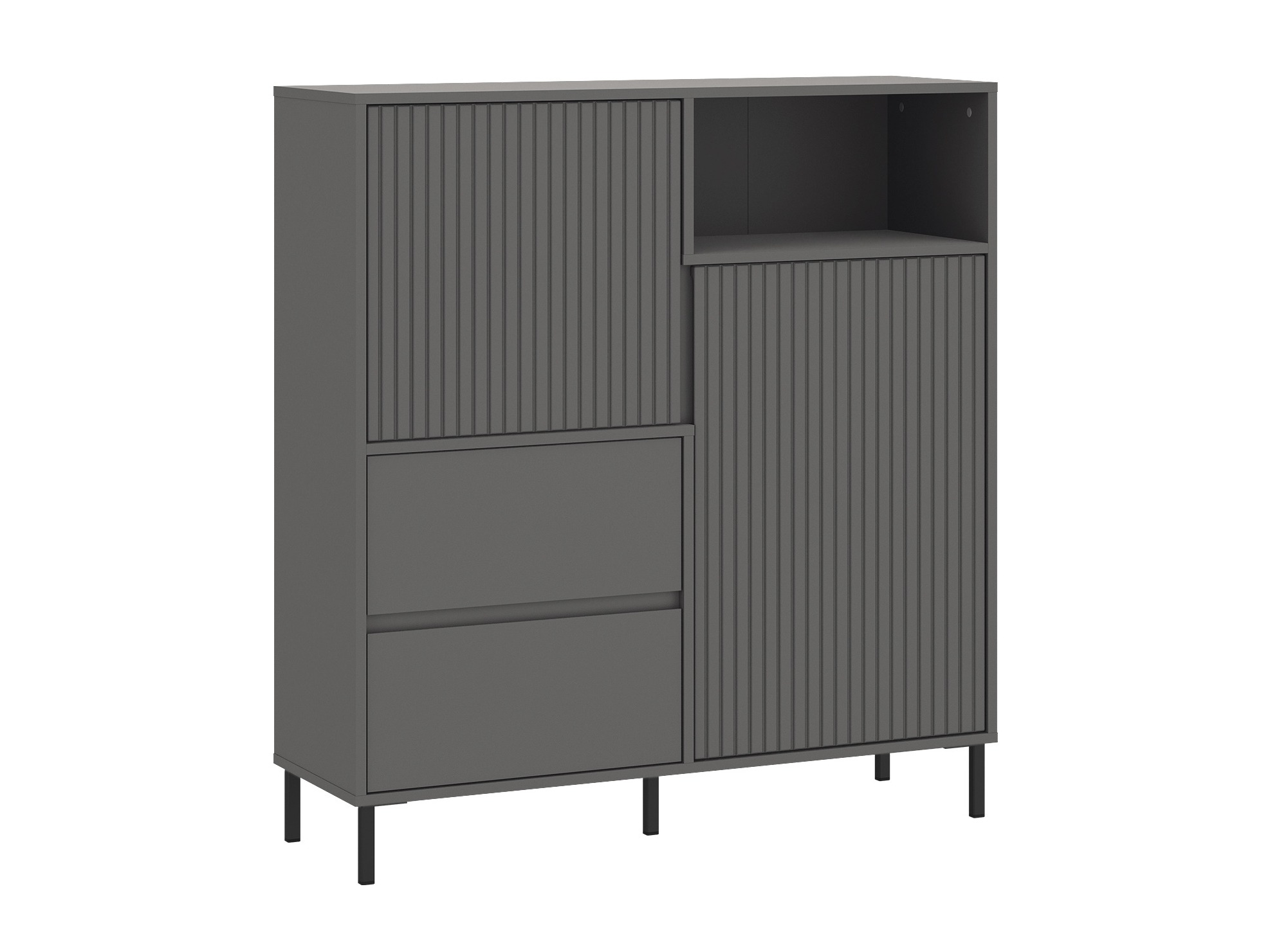 Ensemble de salon Ruvrevi 106 (Anthracite)