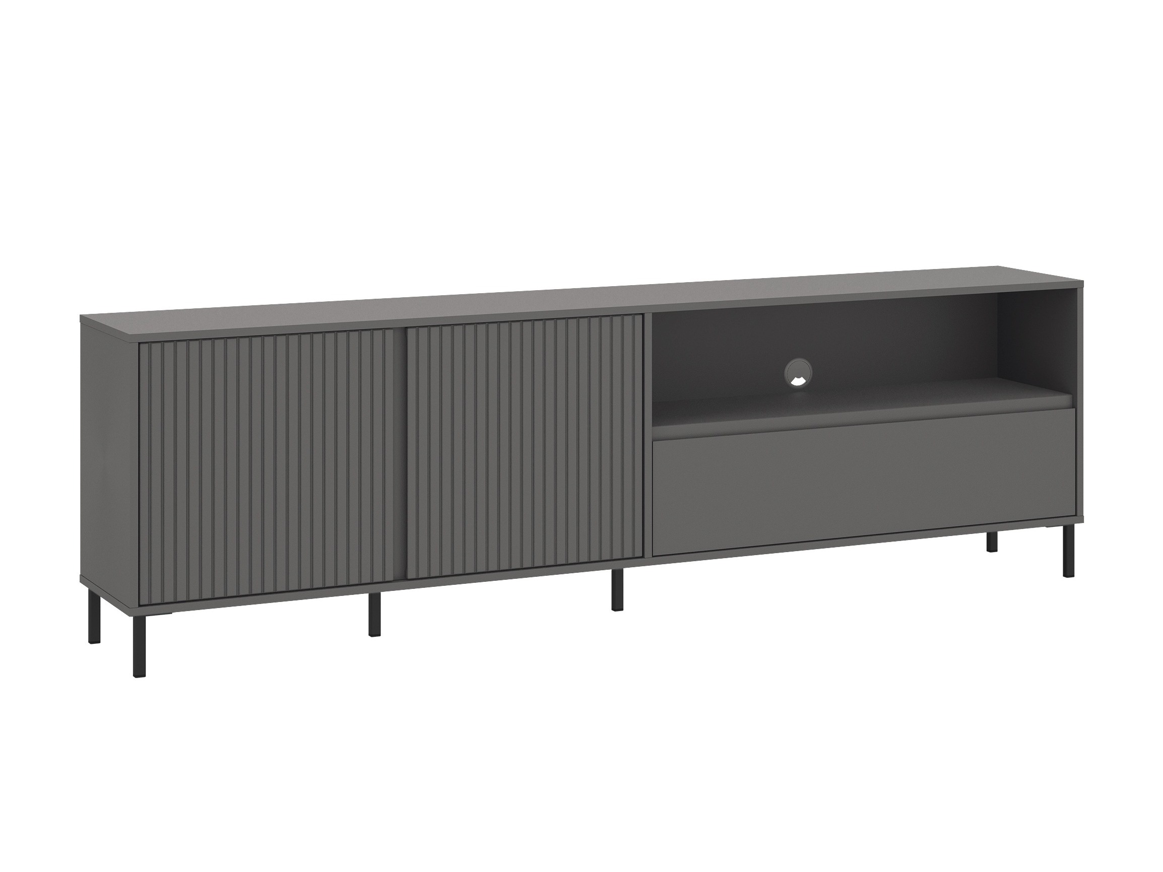 Meuble TV Ruvrevi 101 (Anthracite)