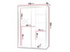 Armoire Apopka 102 (Cachemire)