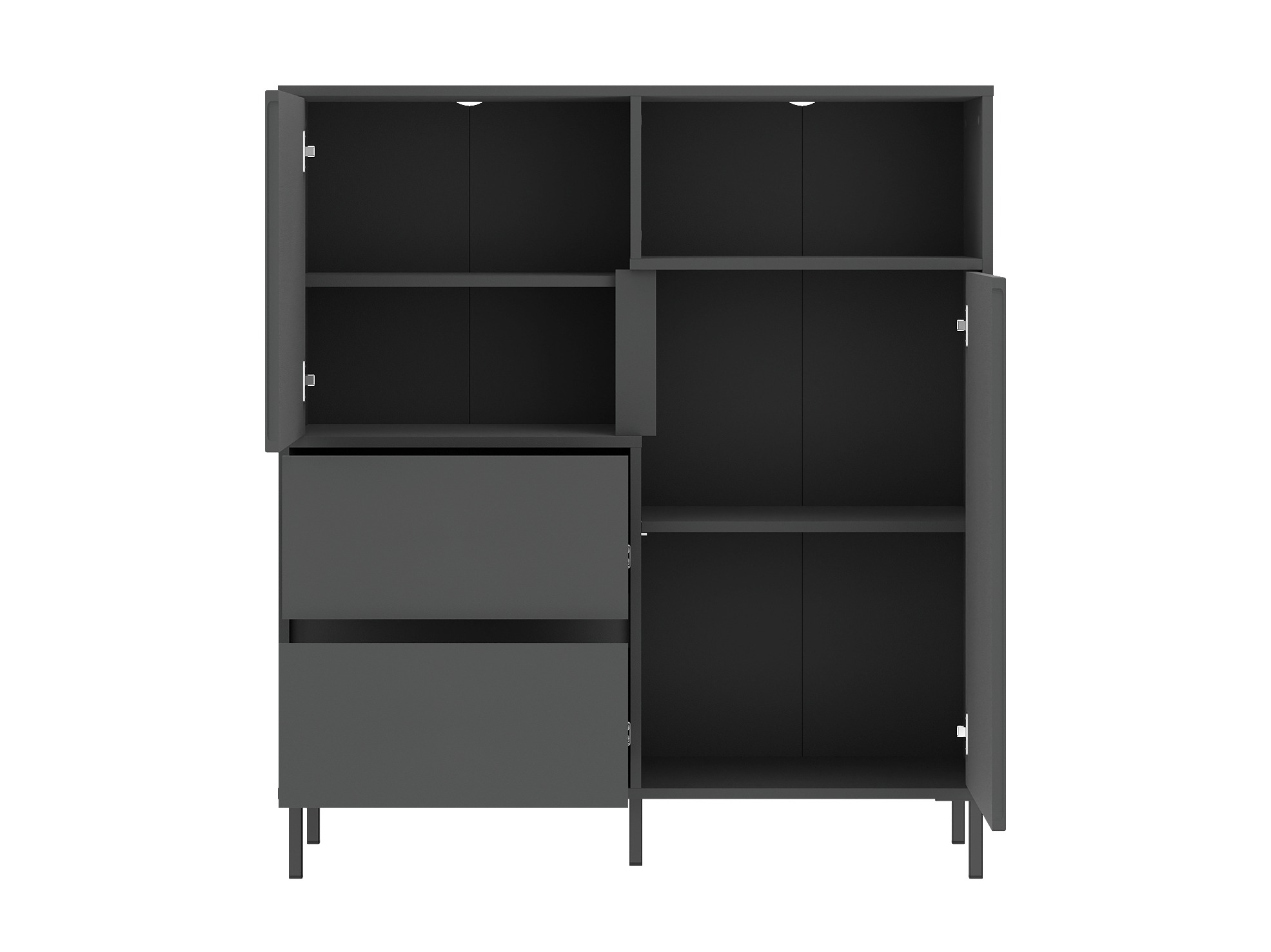 Commode Ruvrevi 104 (Anthracite)