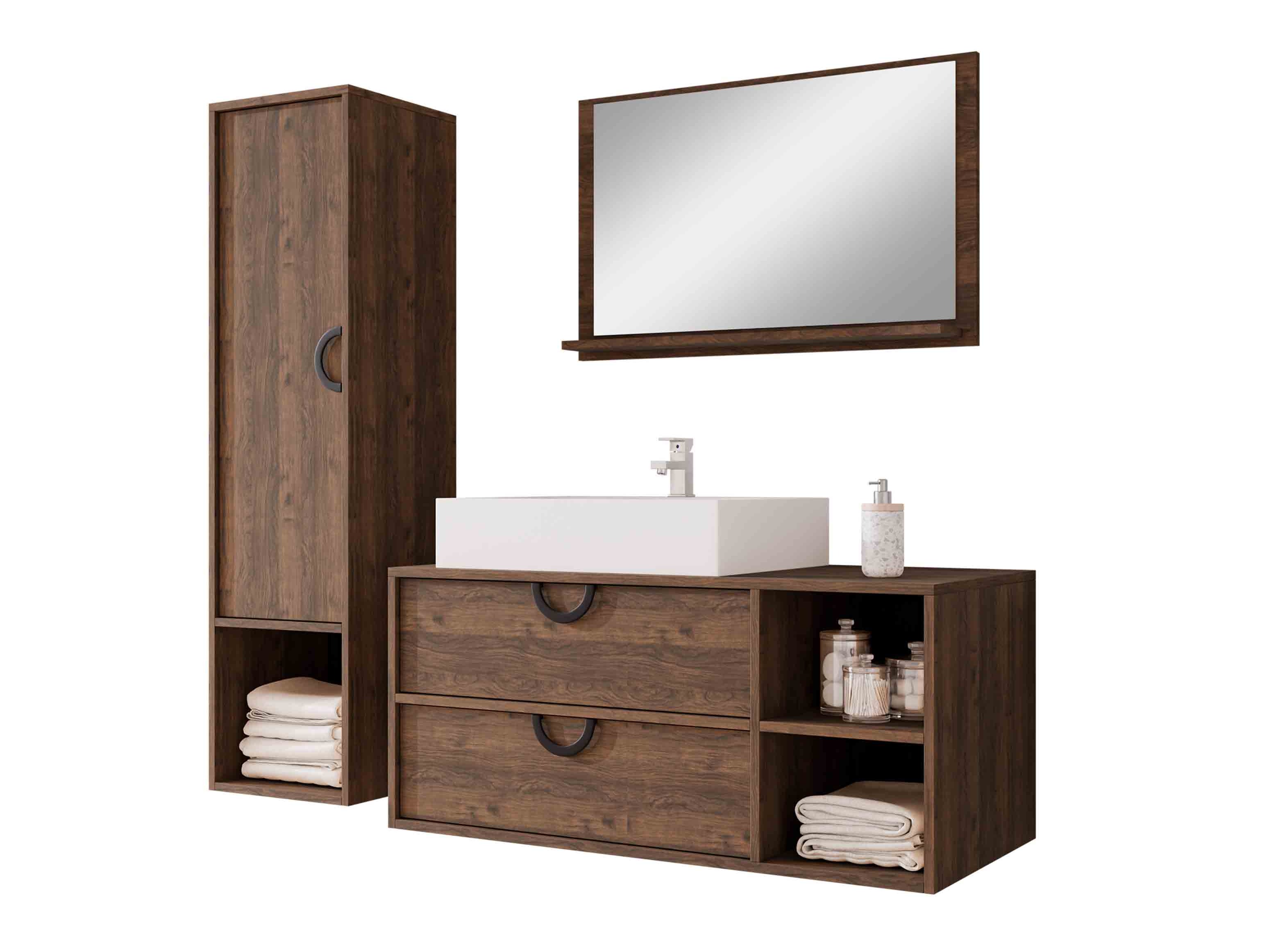 Ensemble de salle de bain Sodalis (Noyer)