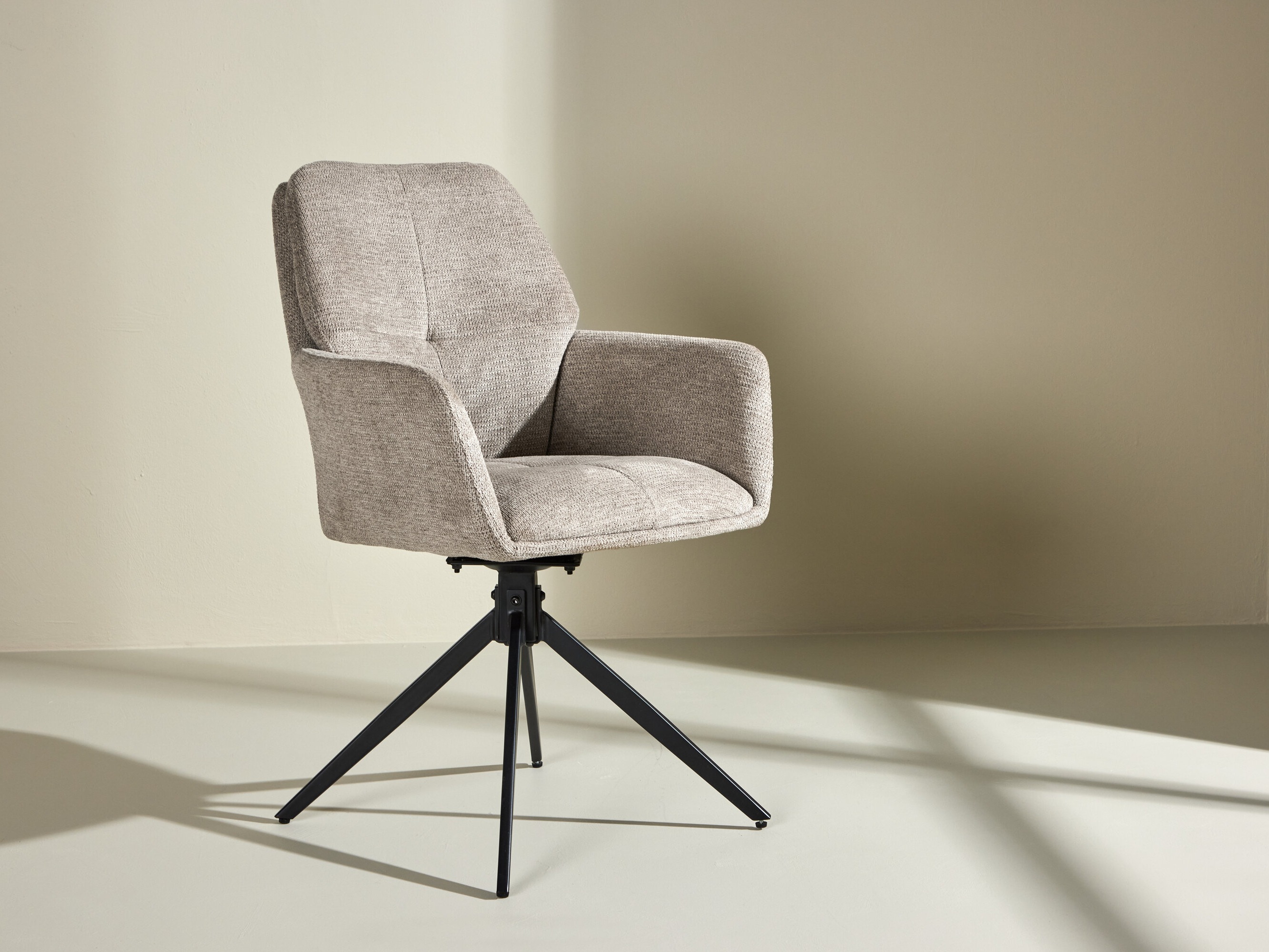 Chaise Dallas 4935 (Marron + Noir)
