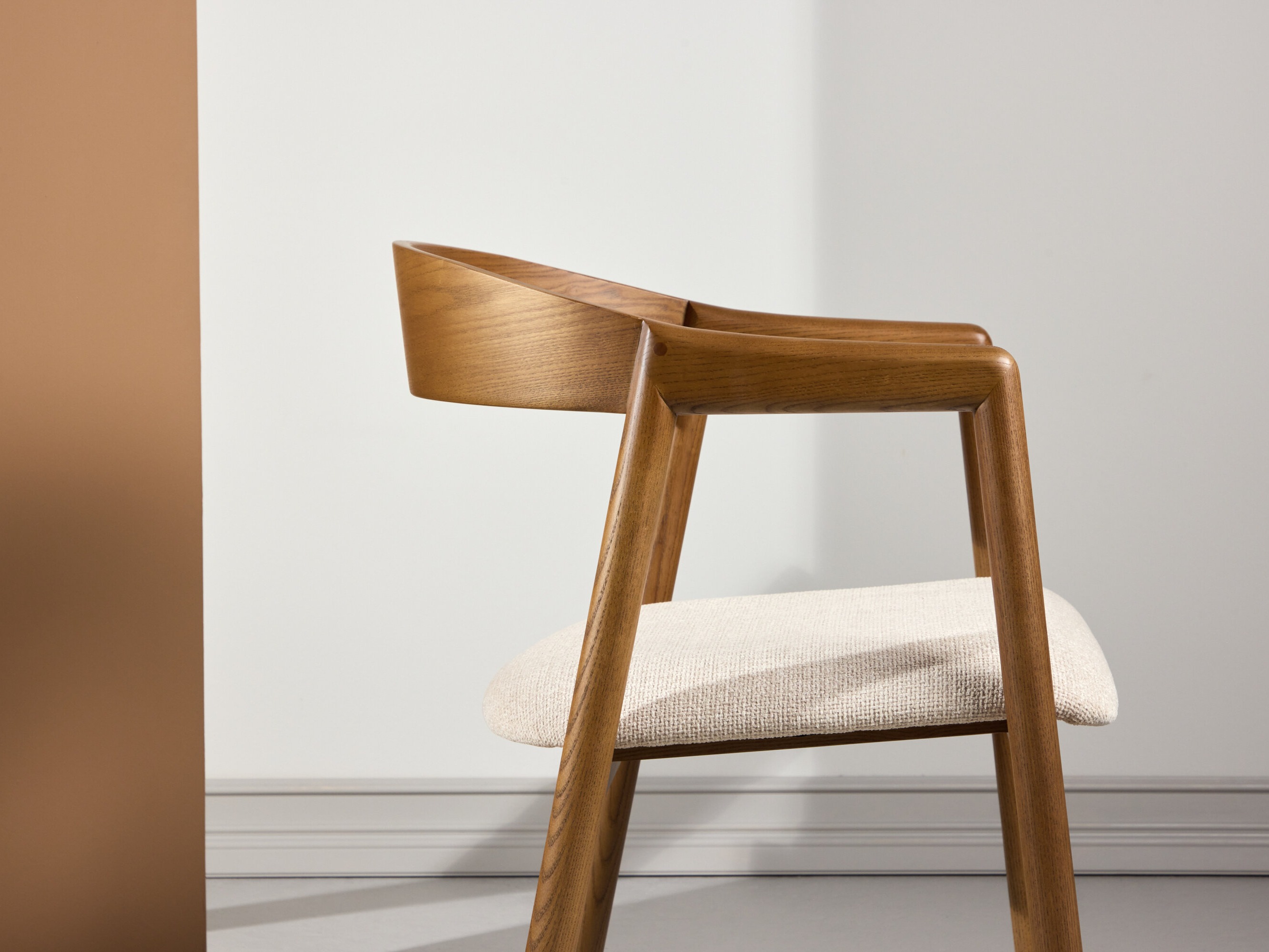 Chaise Dallas 4939 (Marron + Beige)