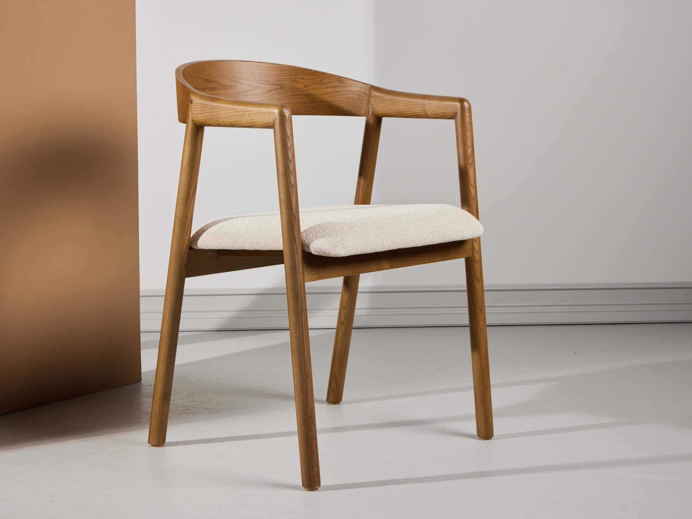 Chaise Dallas 4939 (Marron + Beige)