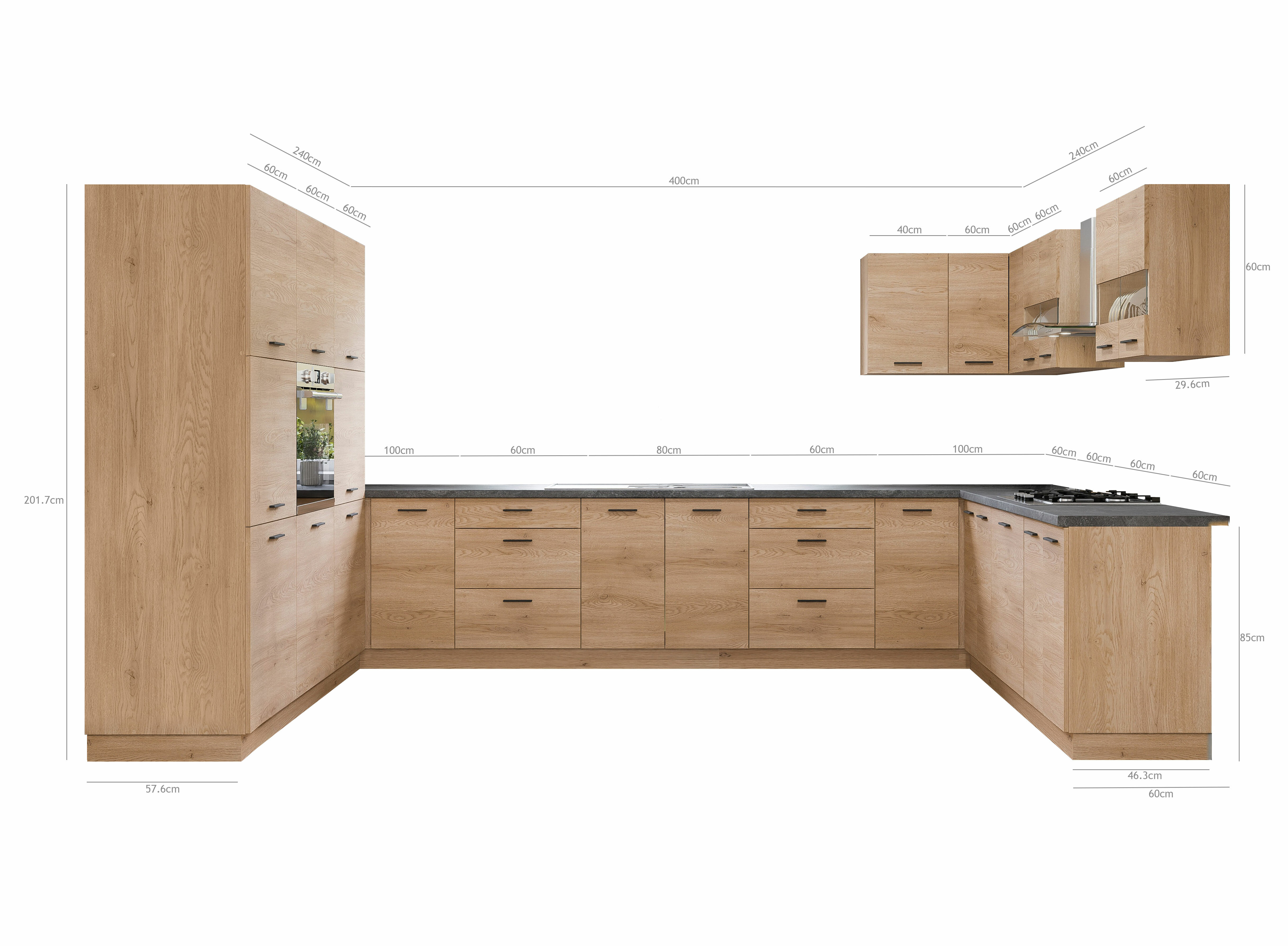 Cuisine complète modulaire Ati Torro 133