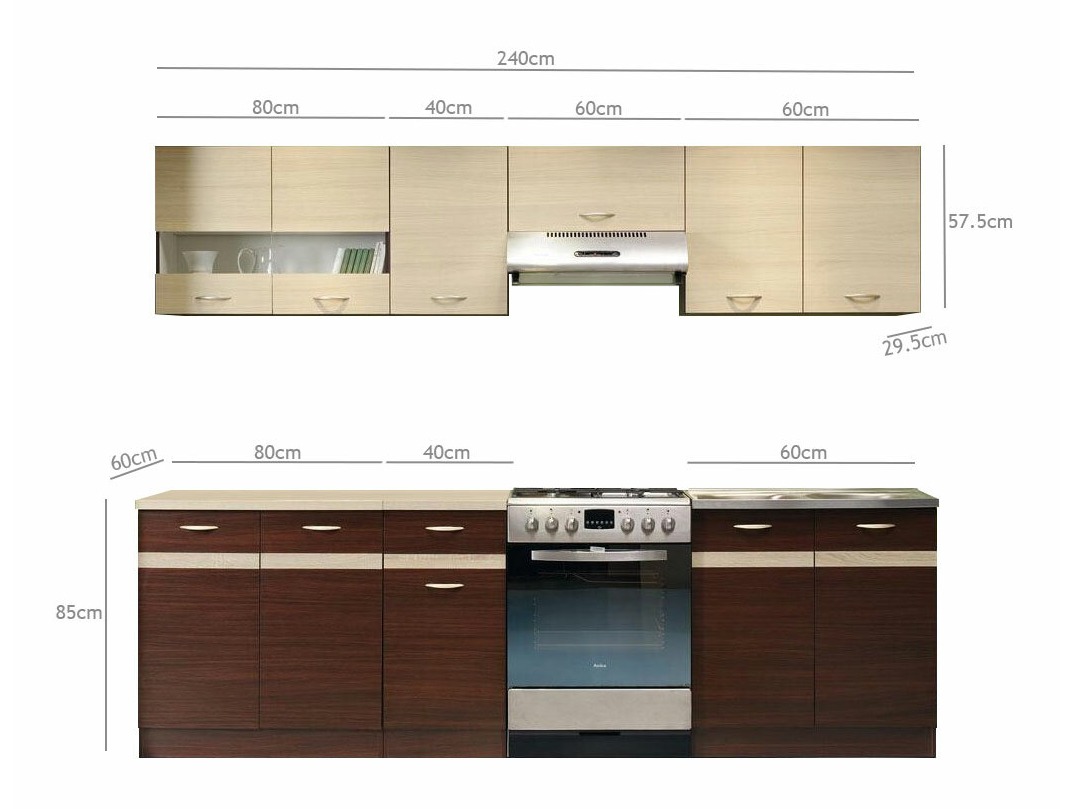 Ensemble de cuisine modulaire Eli Mix 102