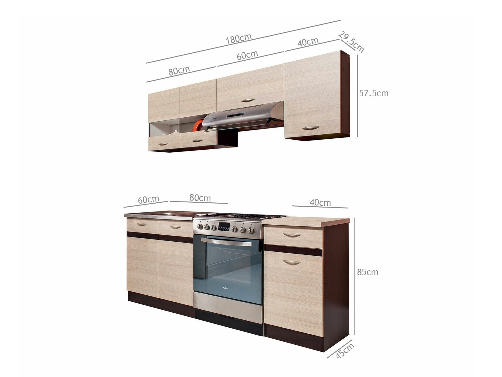 Cuisine complète modulaire Eli Light 110