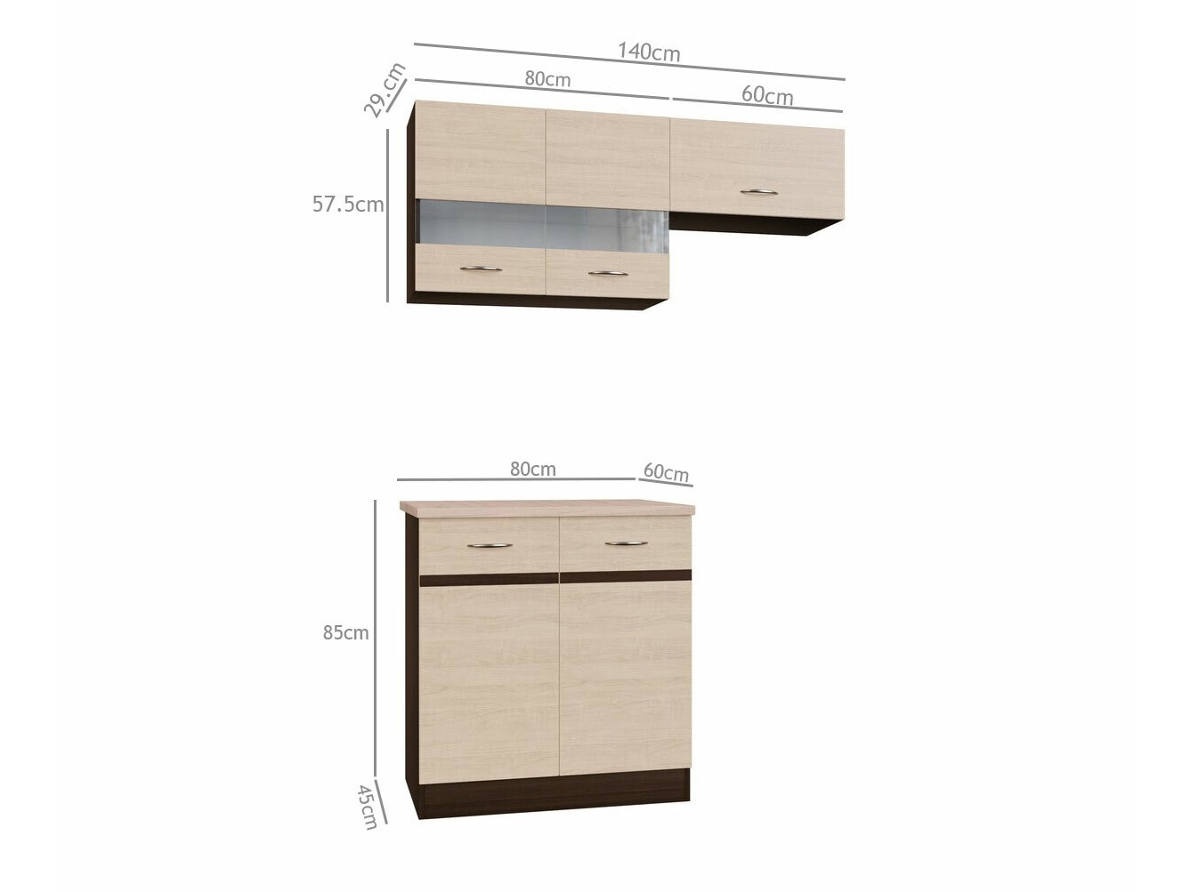 Cuisine complète modulaire Eli Light 116