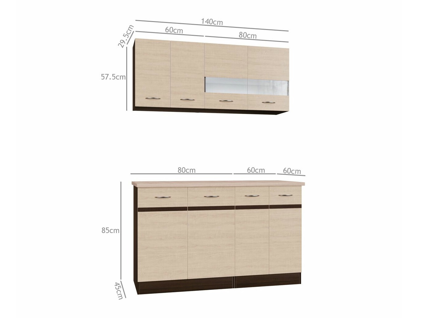 Cuisine complète modulaire Eli Light 117