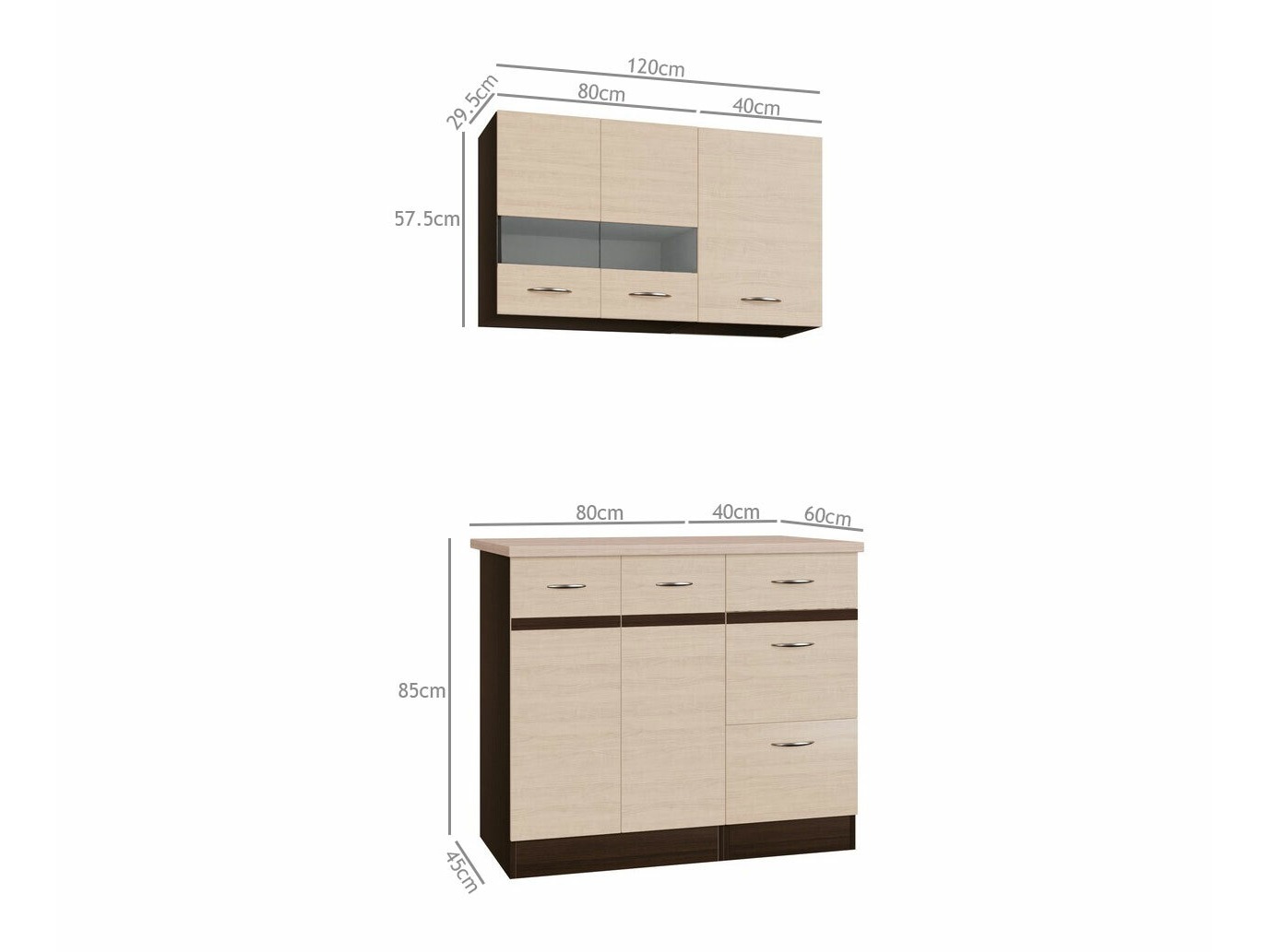 Cuisine complète modulaire Eli Light 118