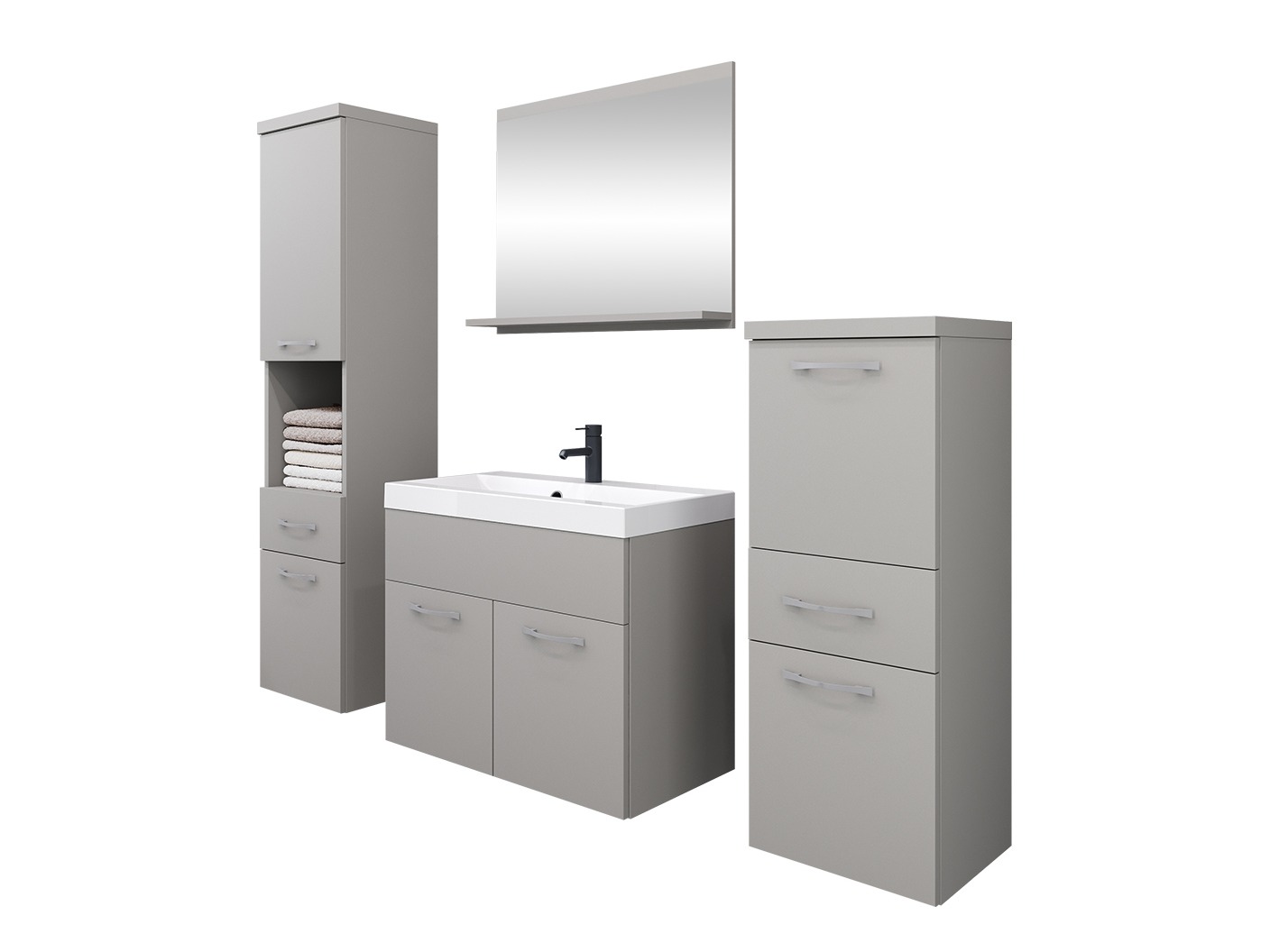 Ensemble de salle de bain Sarasota 109 (Gris)
