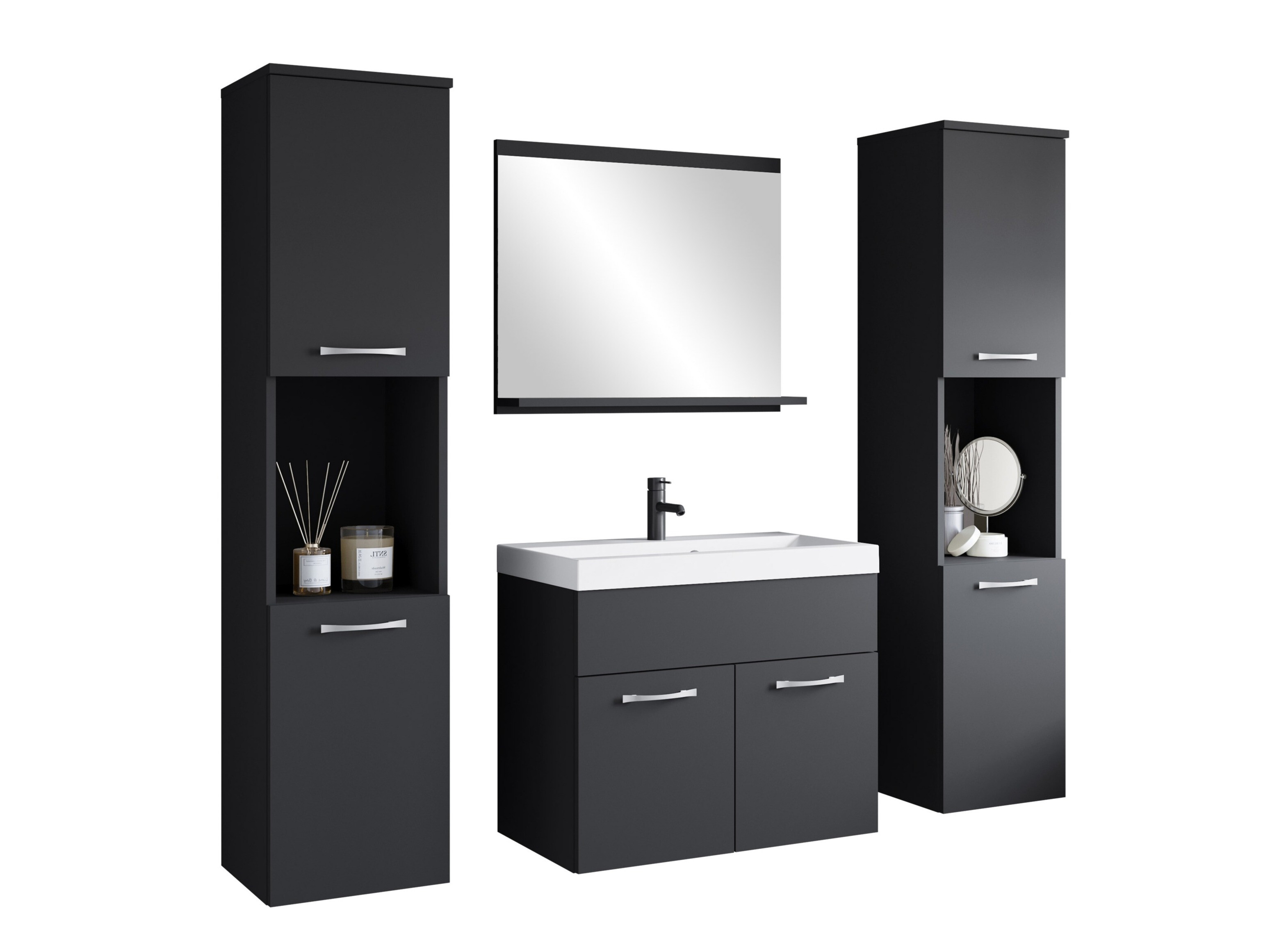 Ensemble de salle de bain Sarasota 123 (Graphite)