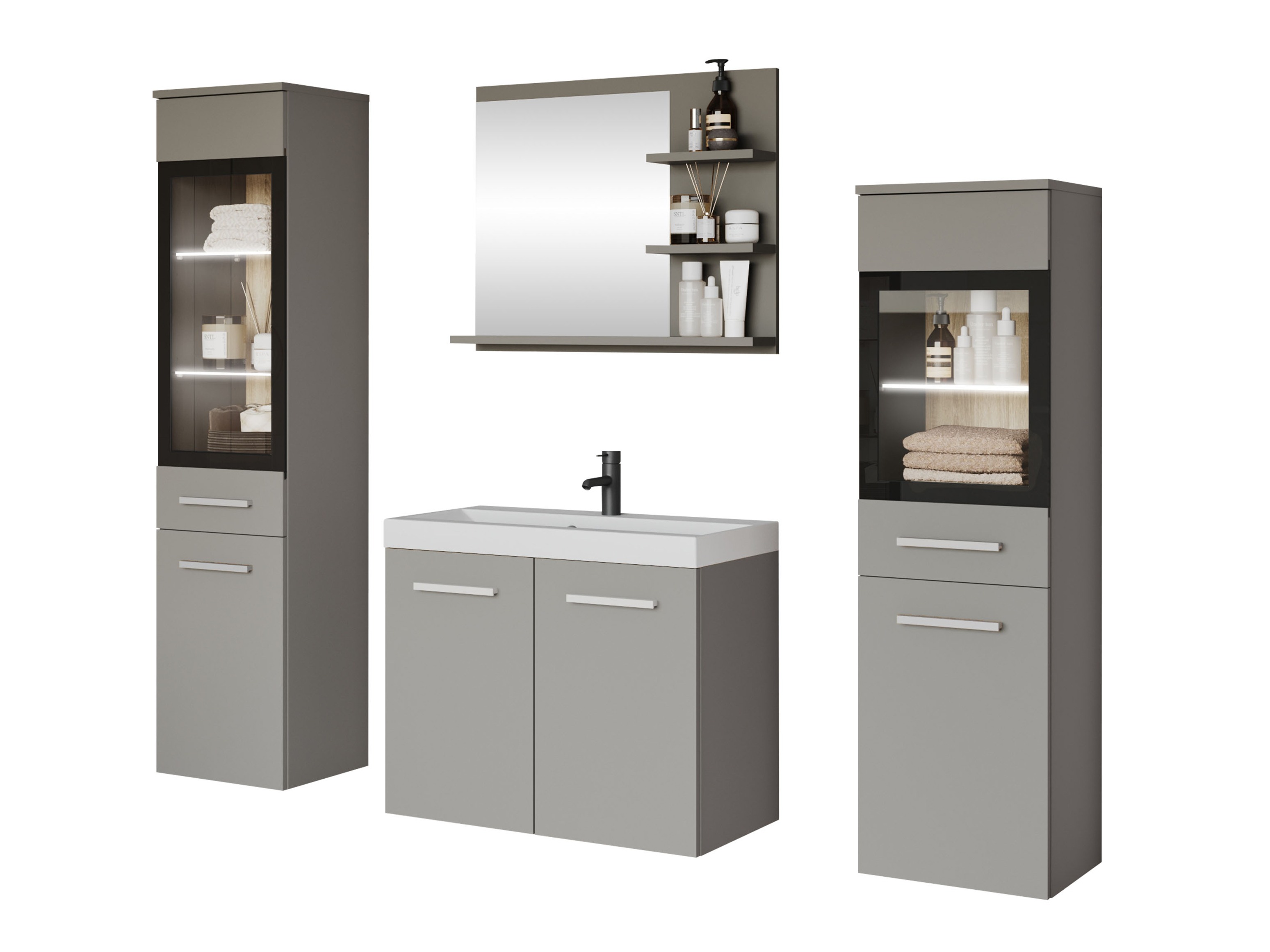 Ensemble de salle de bain Sarasota 141 (Gris)