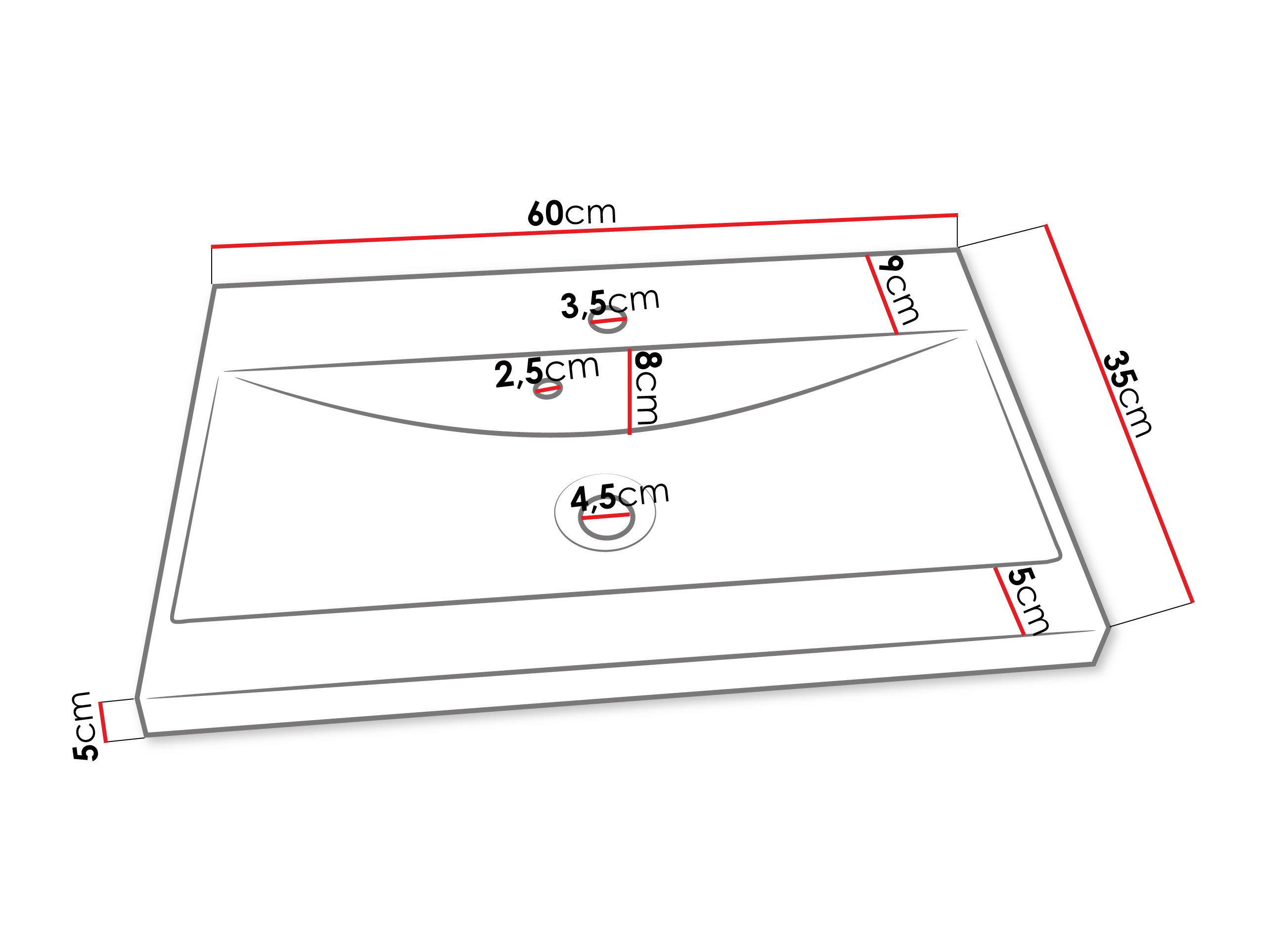 Ensemble de salle de bain Sarasota 173 (Graphite)