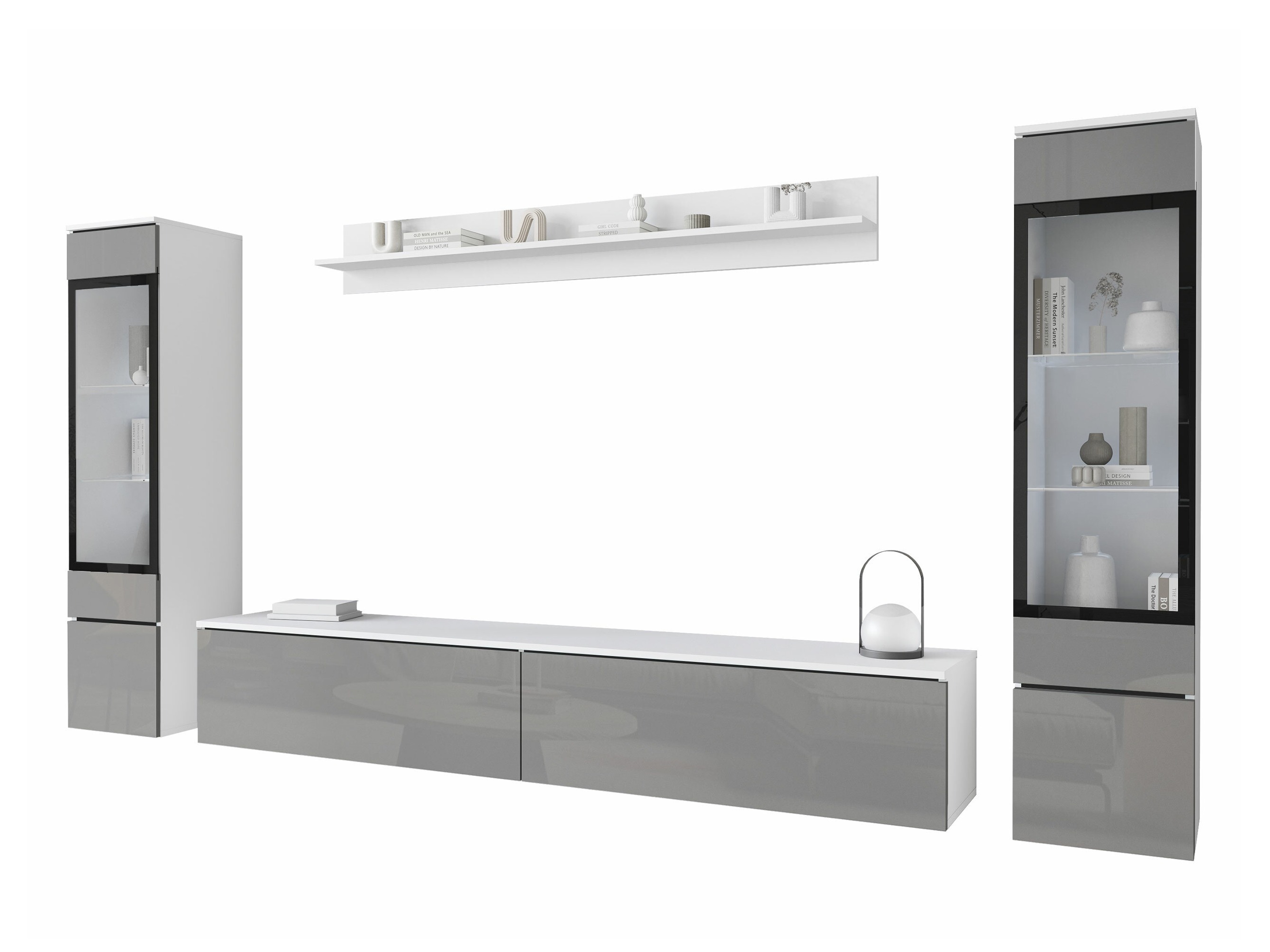 Ensemble de salon Sarasota 126 (Gris brillant)