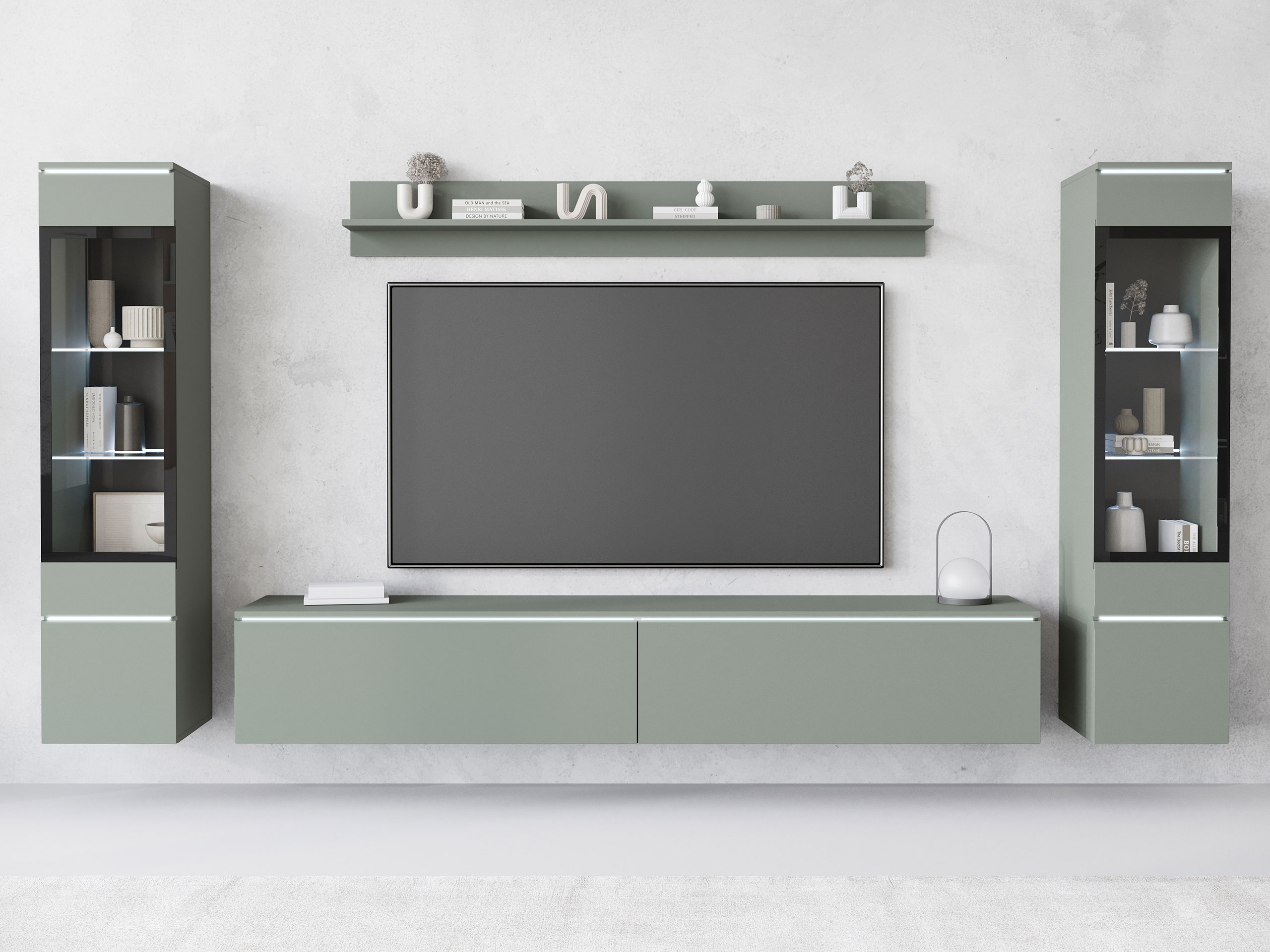 Ensemble de salon Sarasota 126 (Vert poussiéreux)