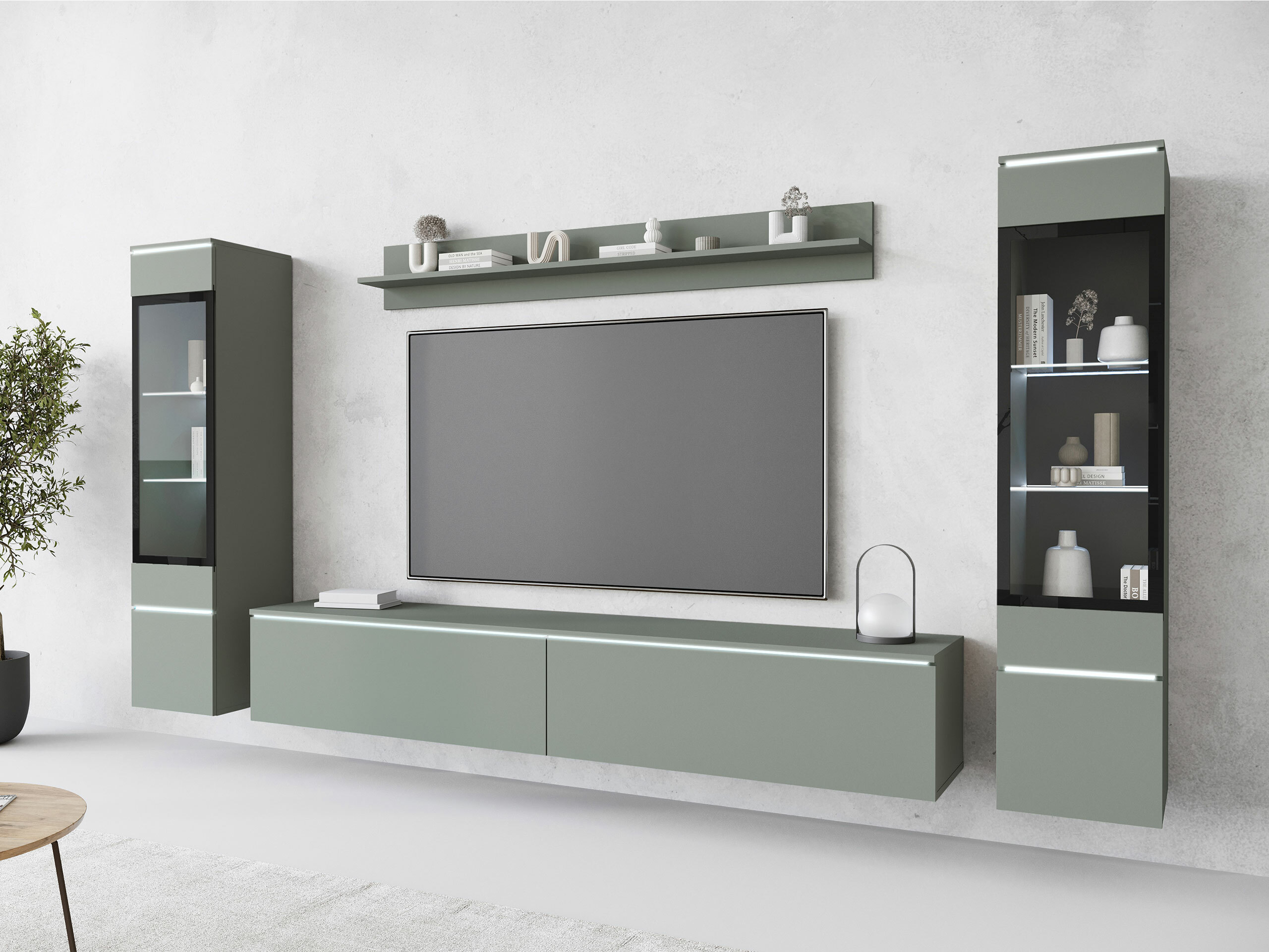 Ensemble de salon Sarasota 126 (Vert poussiéreux)