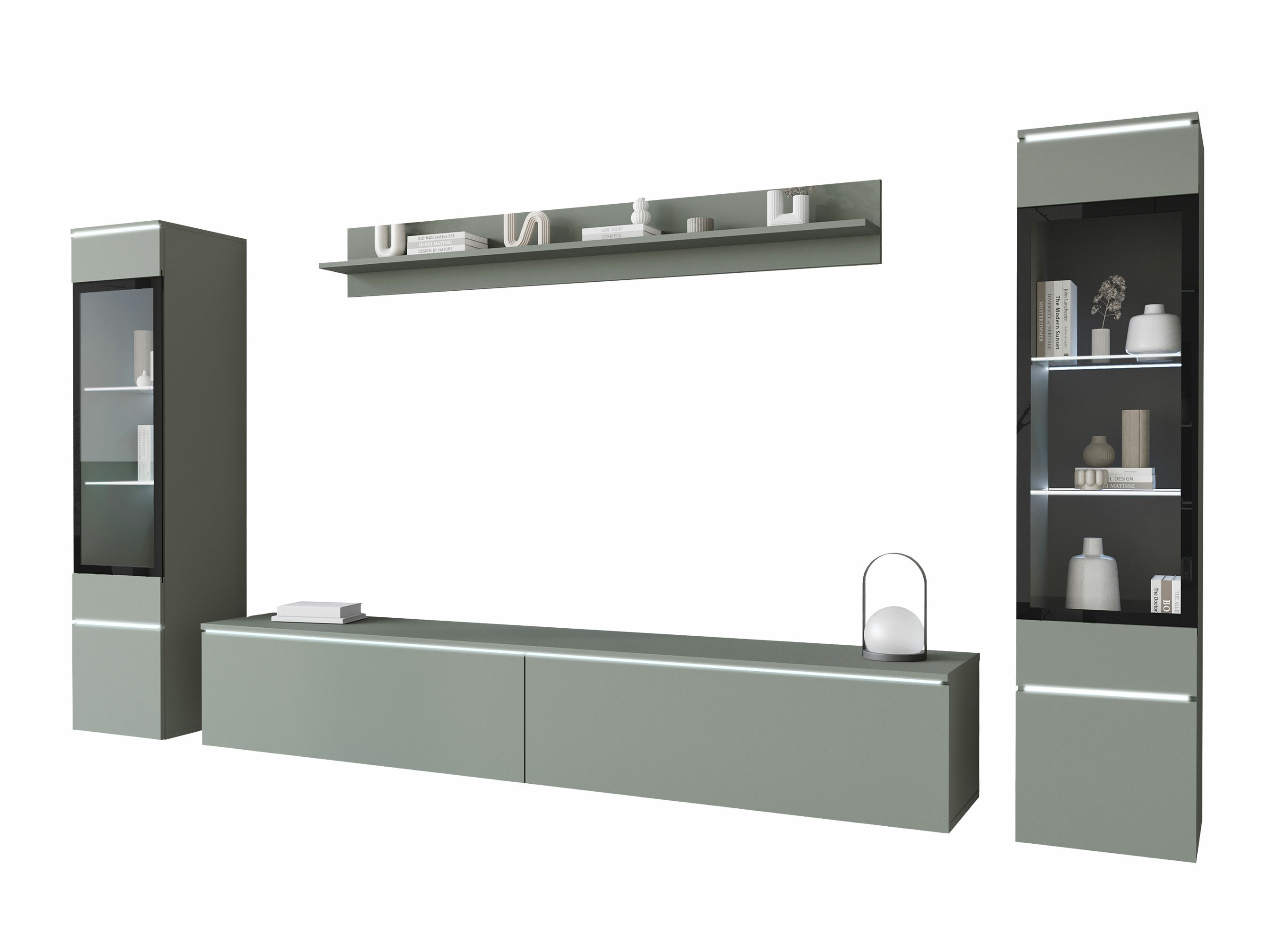 Ensemble de salon Sarasota 126 (Vert poussiéreux)