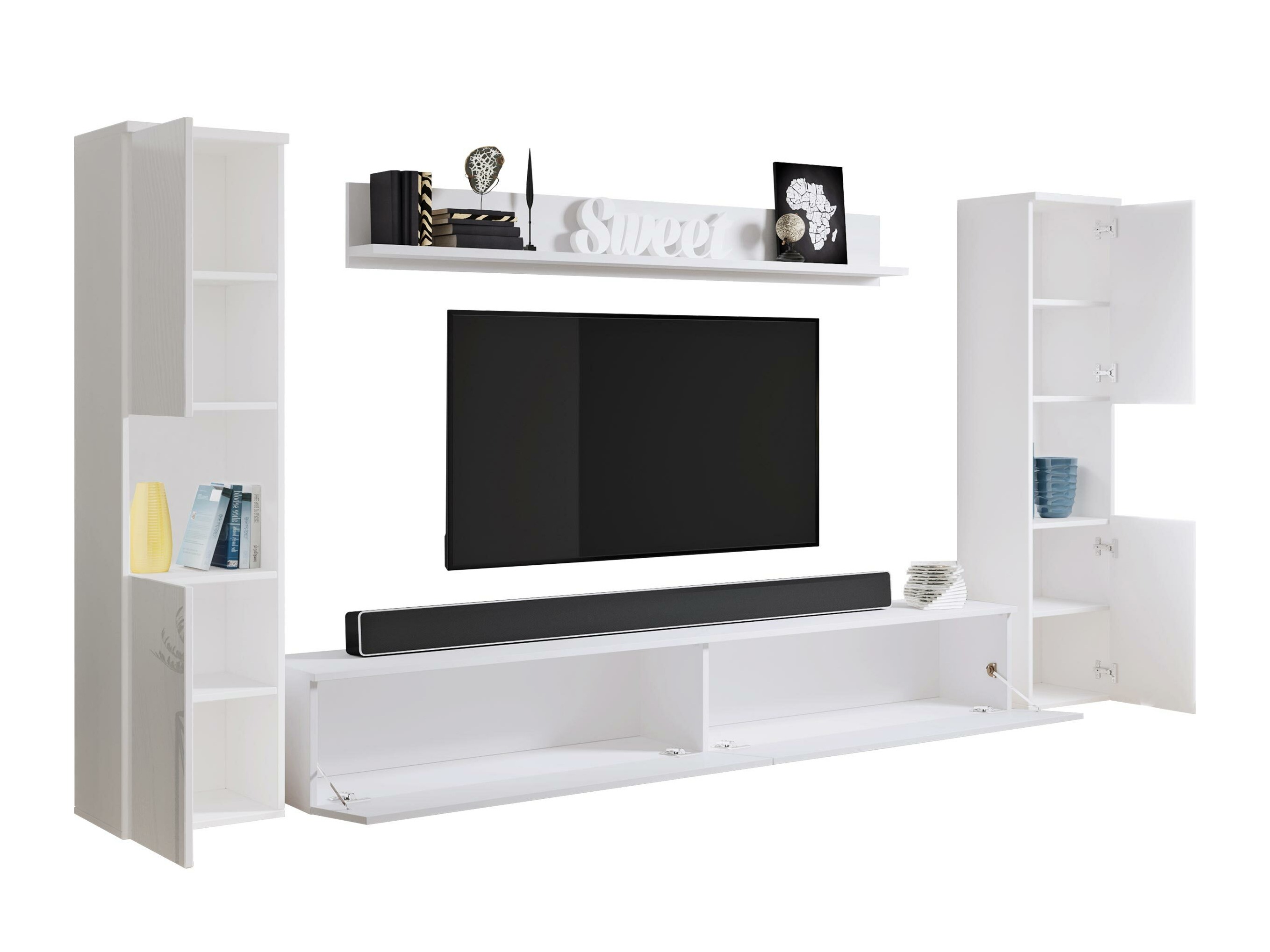 Ensemble de salon Sarasota 131 (Matera gris + Châtaigne)